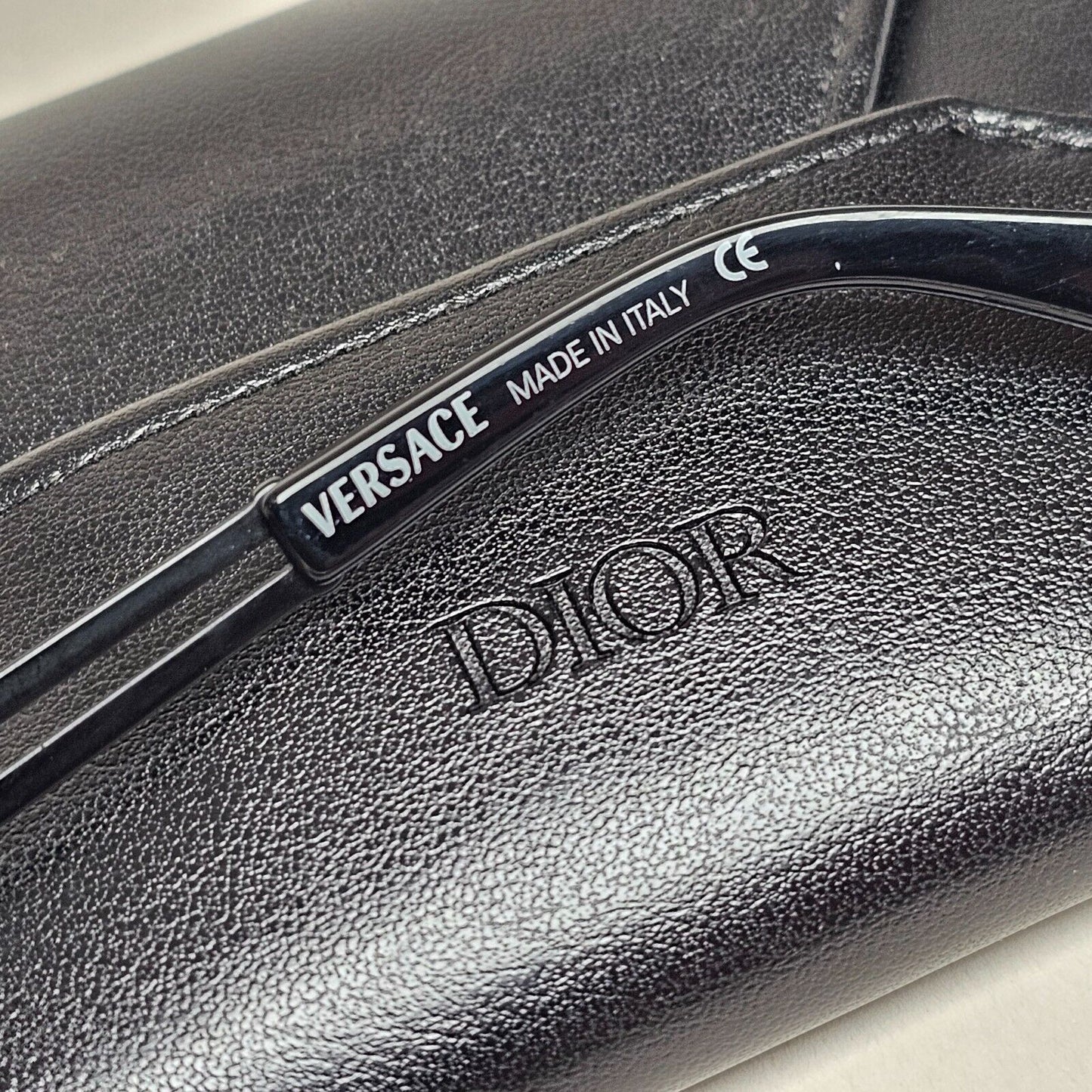 Gianni Versace Sunglasses 1996 Vintage Black Medusa MOD S40 COL 028 100225
