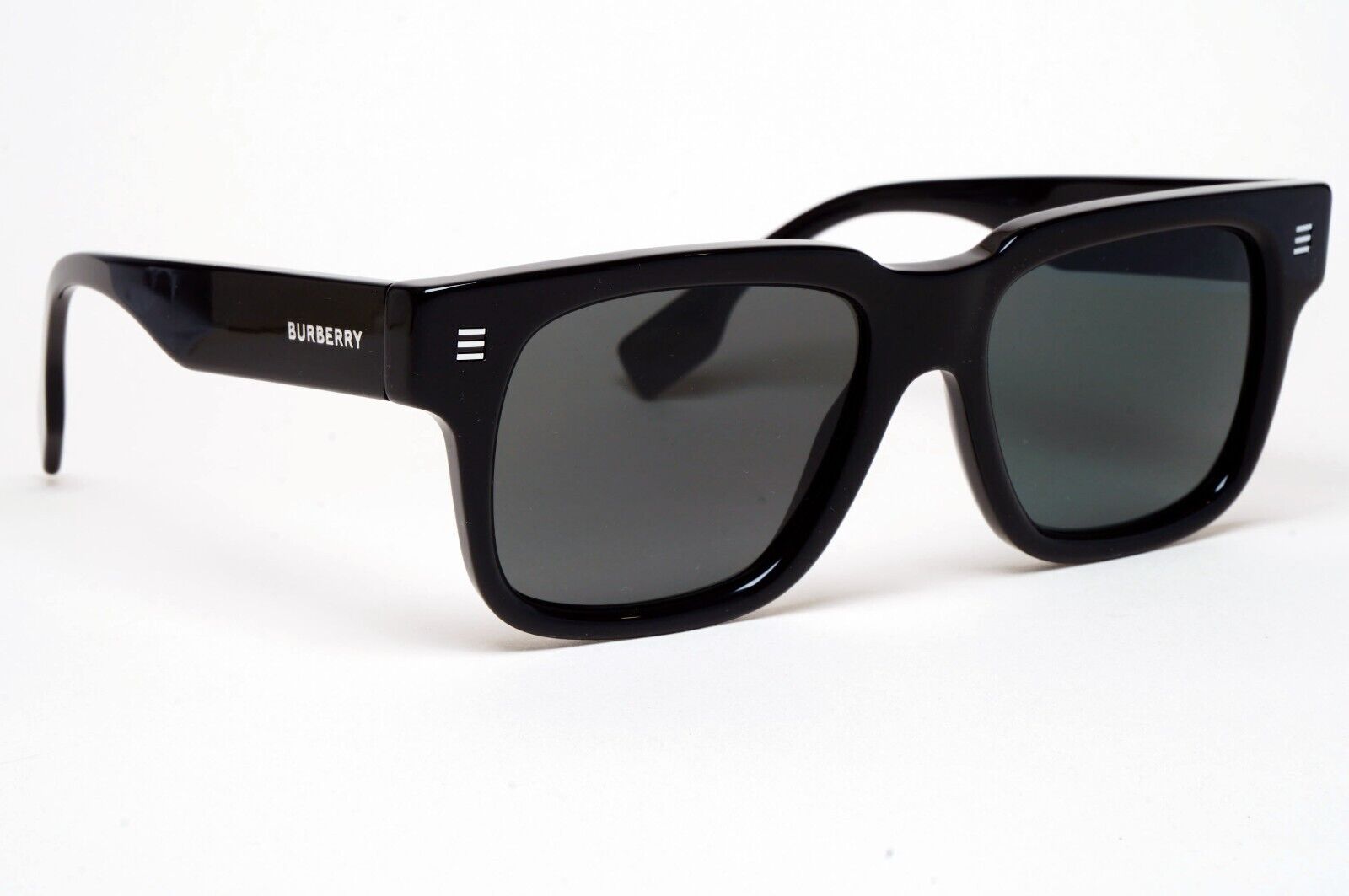 Burberry Sunglasses Hayden Black Square Dark Grey BE 4394 3001/87 54mm