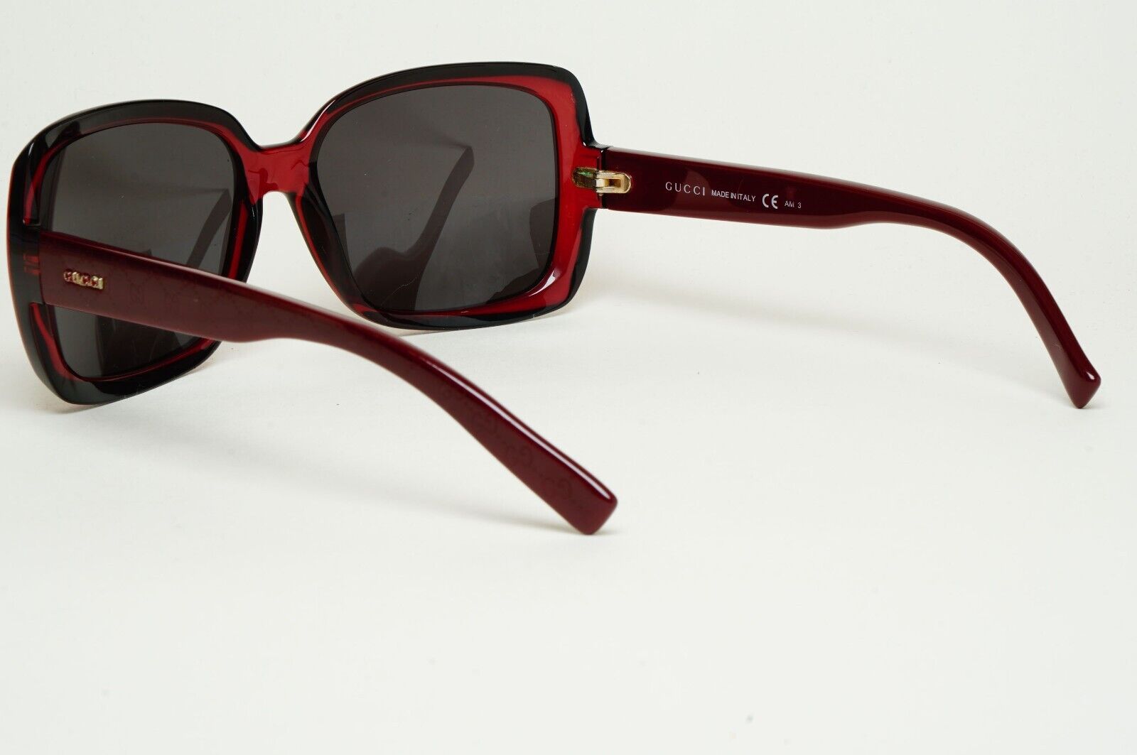 Gucci Sunglasses 2011 Vintage Monogram Dark Red Bordo GG 3207/S A03K8 120125