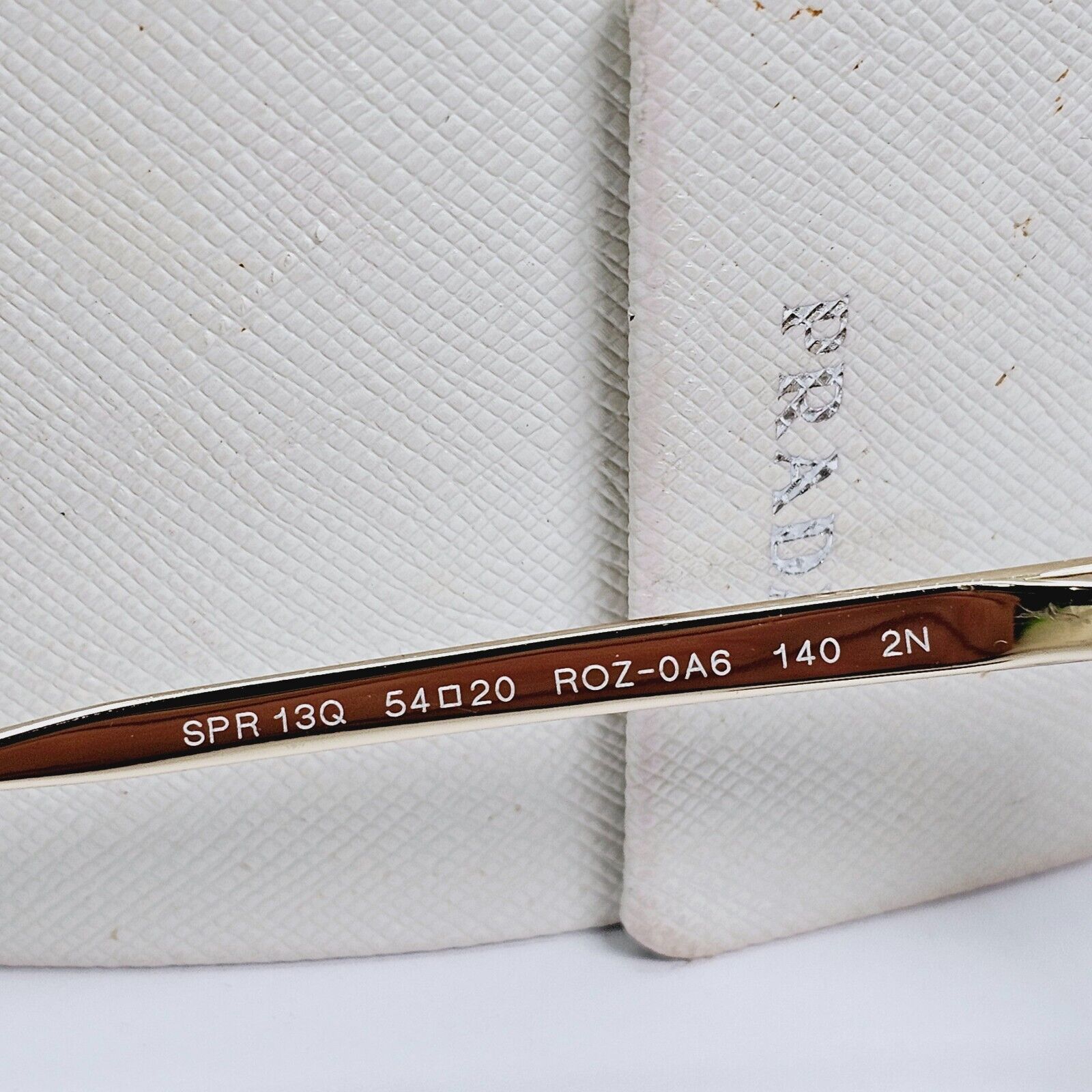 Prada Sunglasses 2013 Vintage Cinema Gold Brown PR13QS SPR 13Q ROZ-0A6 281024