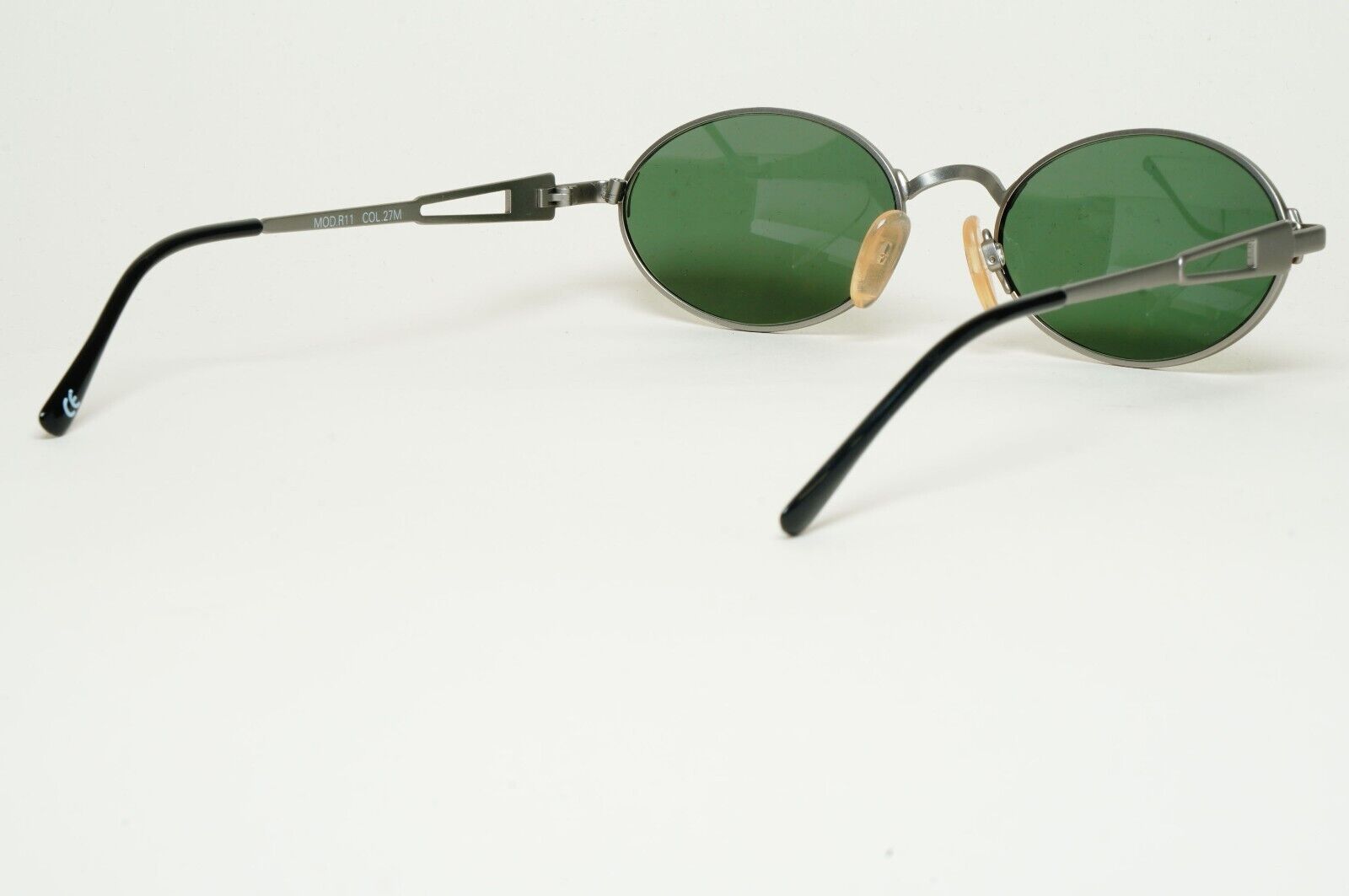 Versus Sunglasses 1996 by Gianni Versace Vintage Silver Green MOD R11 COL 27M