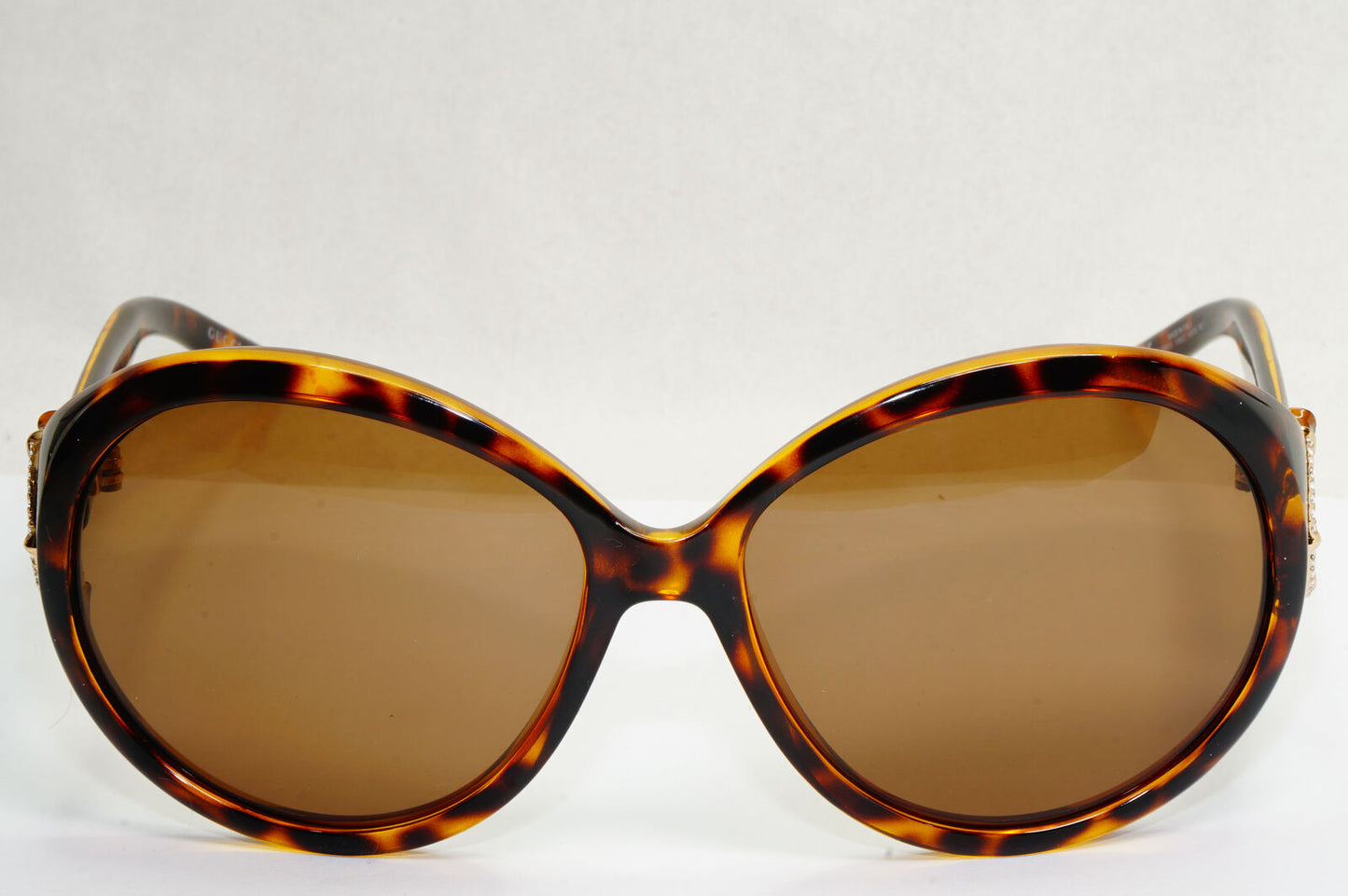Gucci Sunglasses 2009 Vintage Brown Tortoise Gold Large GG 3069/S V08CC 180224