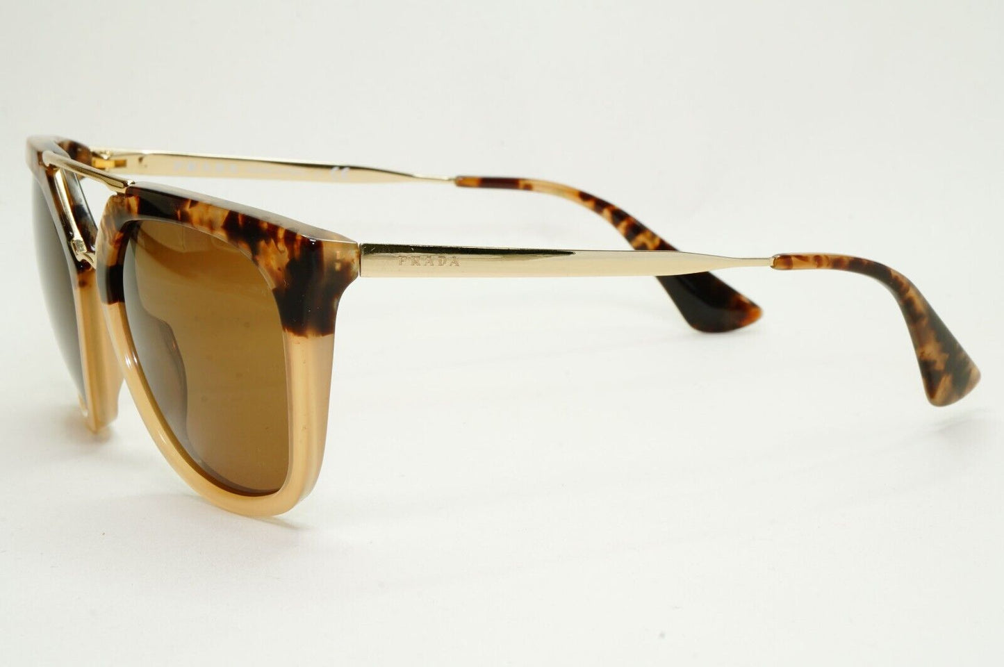 Prada Sunglasses 2013 Vintage Cinema Gold Brown PR13QS SPR 13Q ROZ-0A6 281024