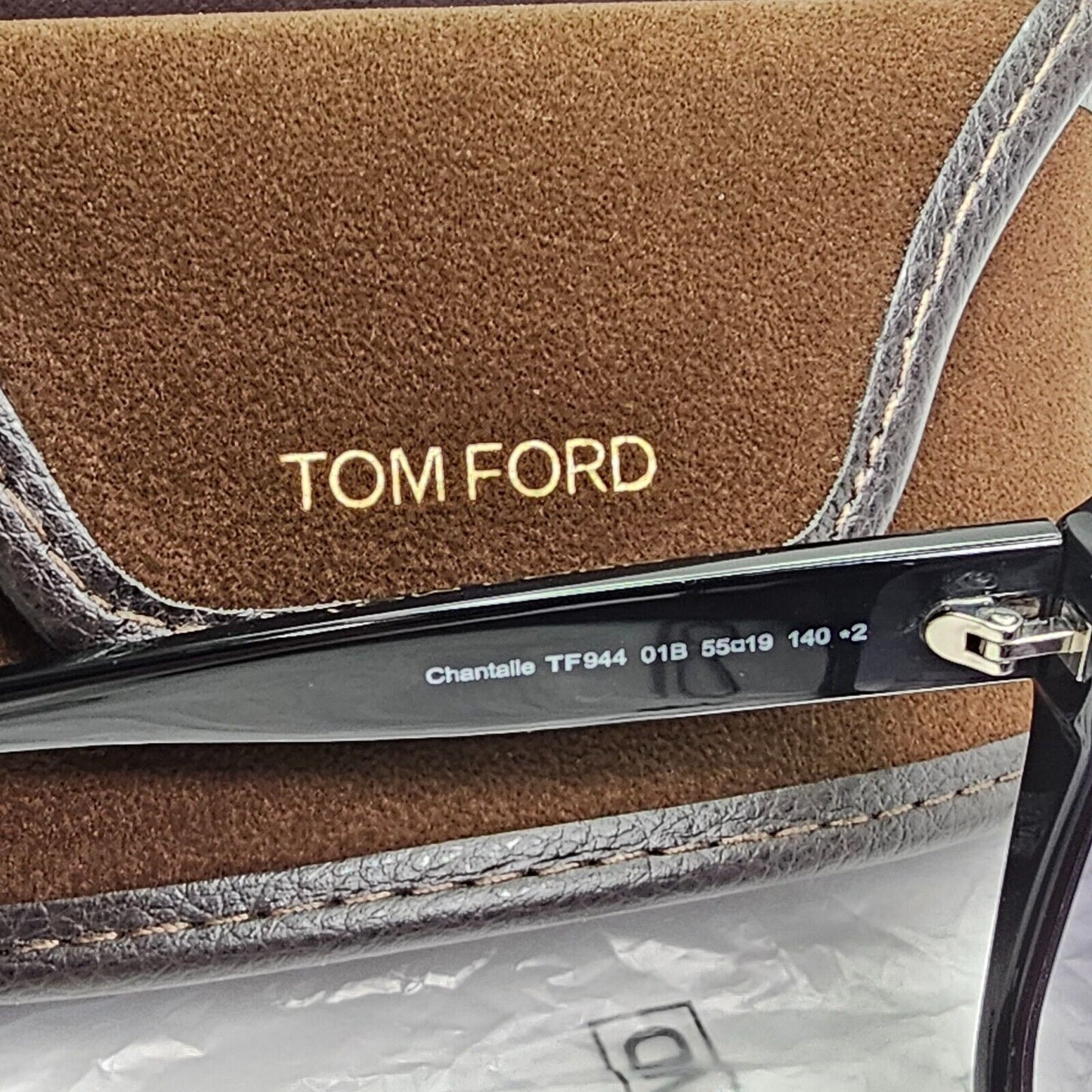 Tom Ford Sunglasses Chantalle Black Grey Gradient Large FT0944 TF 944  01B 55mm