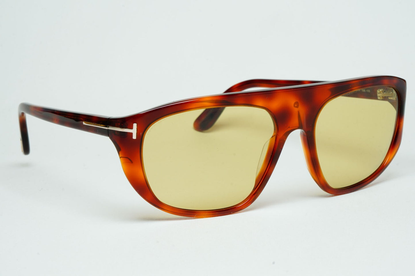 Tom Ford Sunglasses Edward-02 Photochromic Yellow Brown FT1002 TF 1002 53E