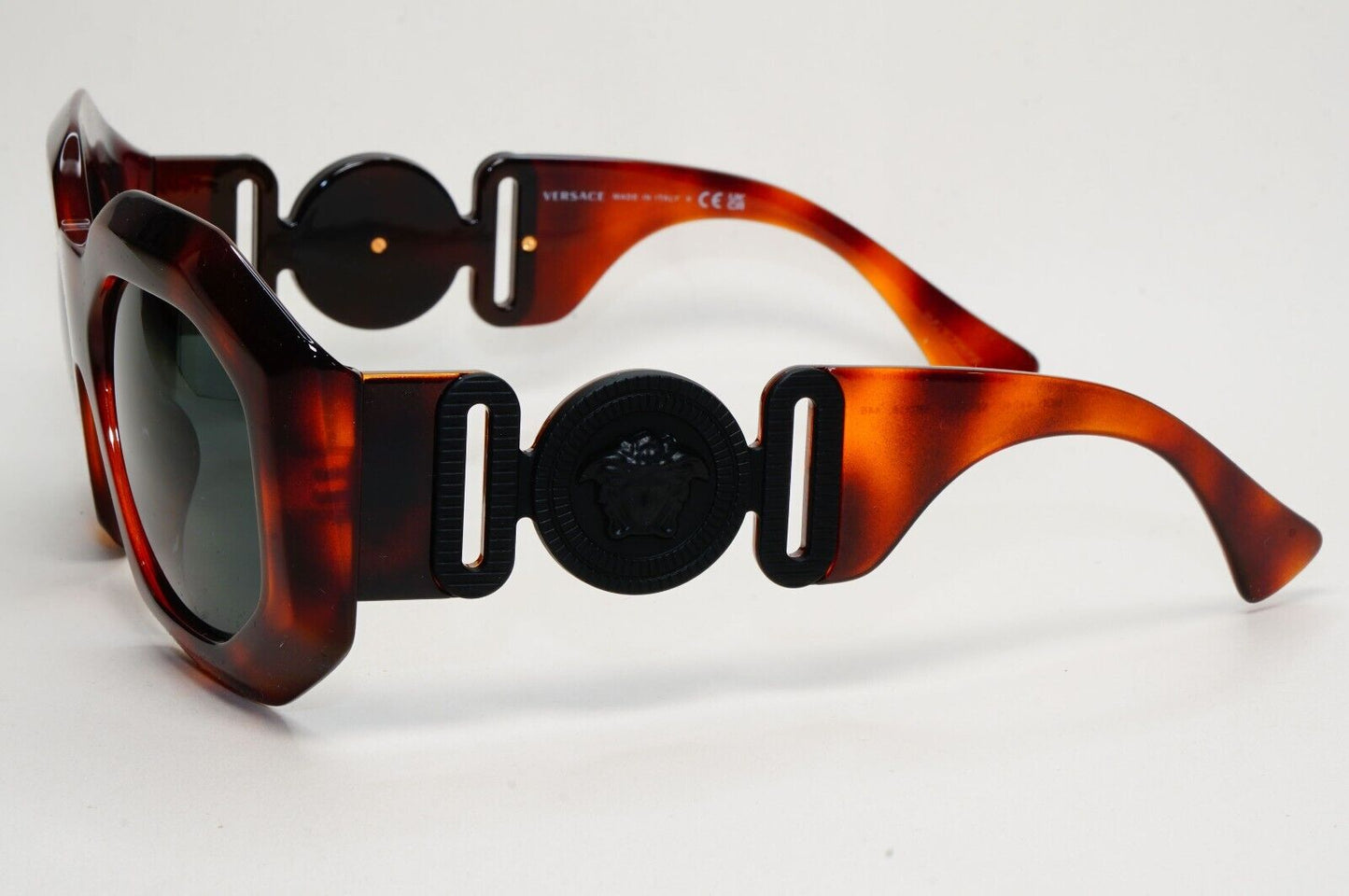 Versace Sunglasses Oversized Medusa Brown Black Large MOD VE 4424U 5217/87 56mm