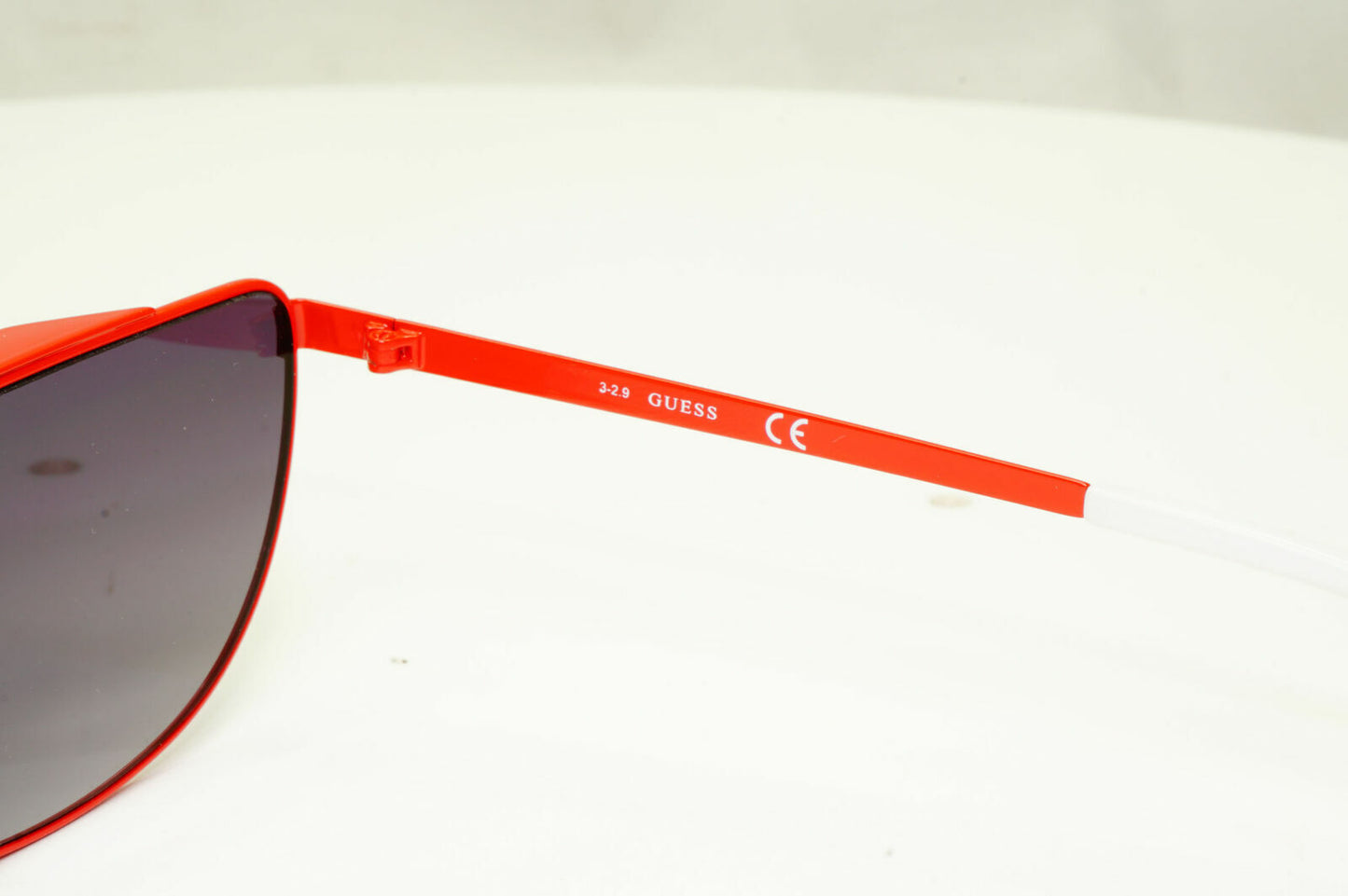 Guess Sunglasses Punk Visor Mens Womens Shield Red Black  GU 7677 66B Blogger