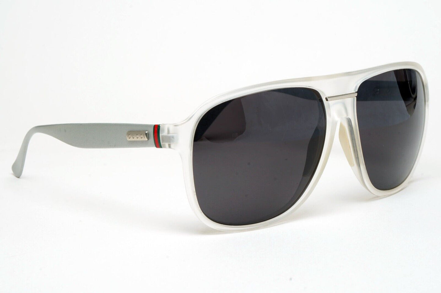 Gucci Sunglasses 2013 Vintage Aluminum Grey Matte GG 1076/S JWIHI 59mm 290125