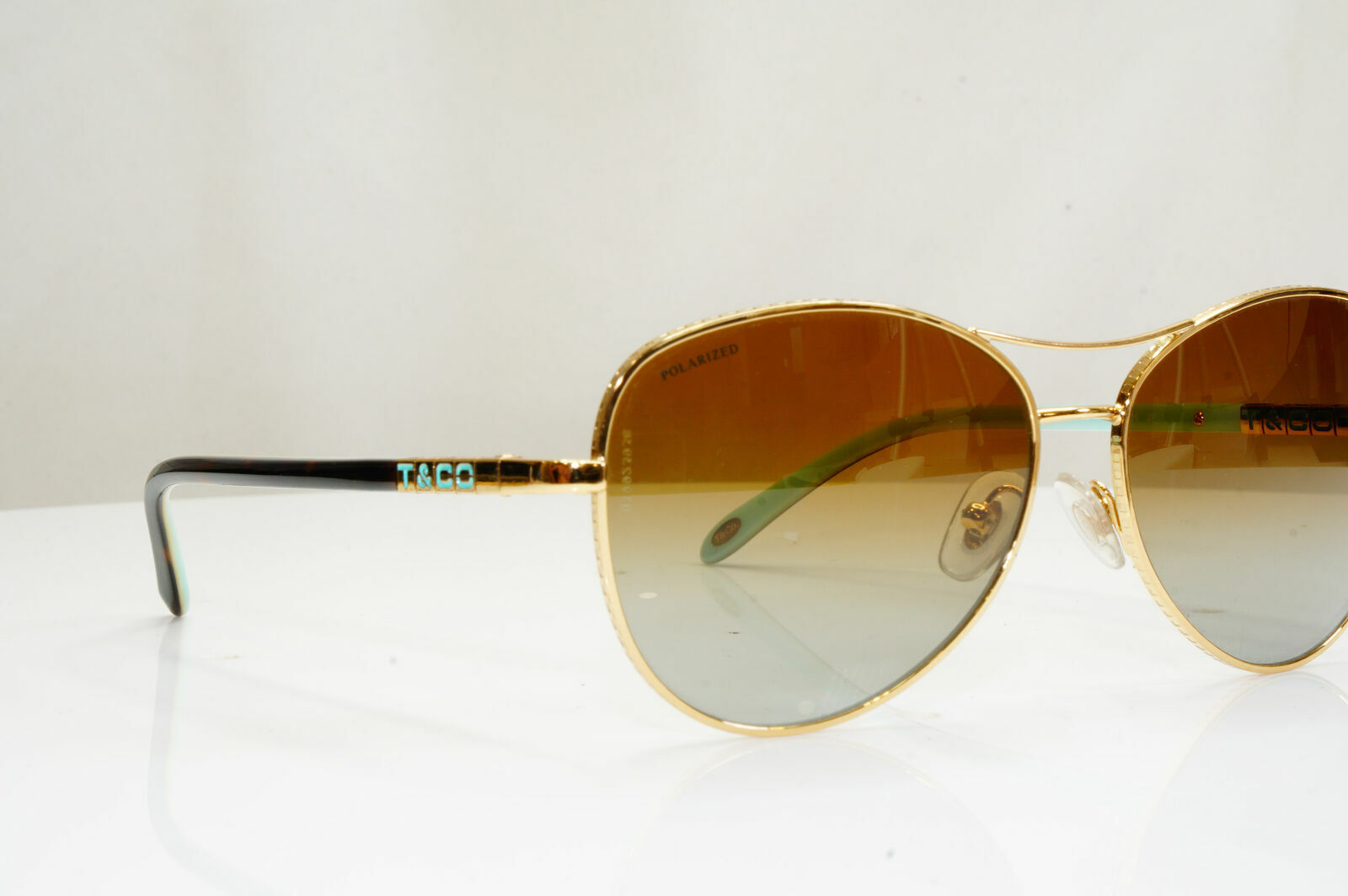 Authentic TIFFANY & CO Polarized Sunglasses Pilot LOVE TF 3041 6084/T5 26734