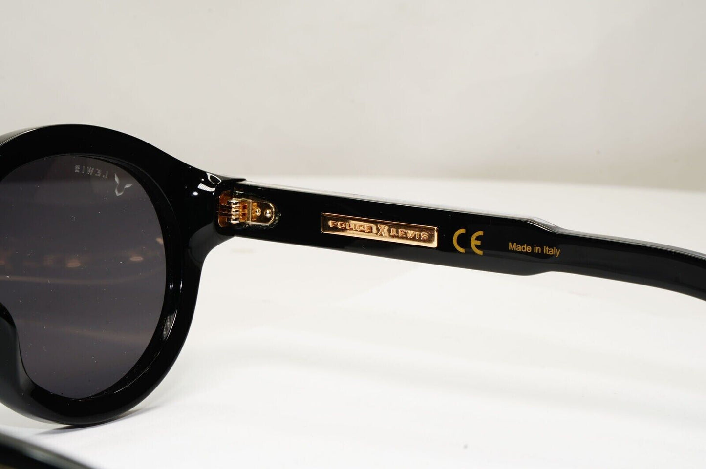 Police x Lewis Hamilton F1 Sunglasses Black Gold SPL B33 0700 LEWIS 17 [a] 38958