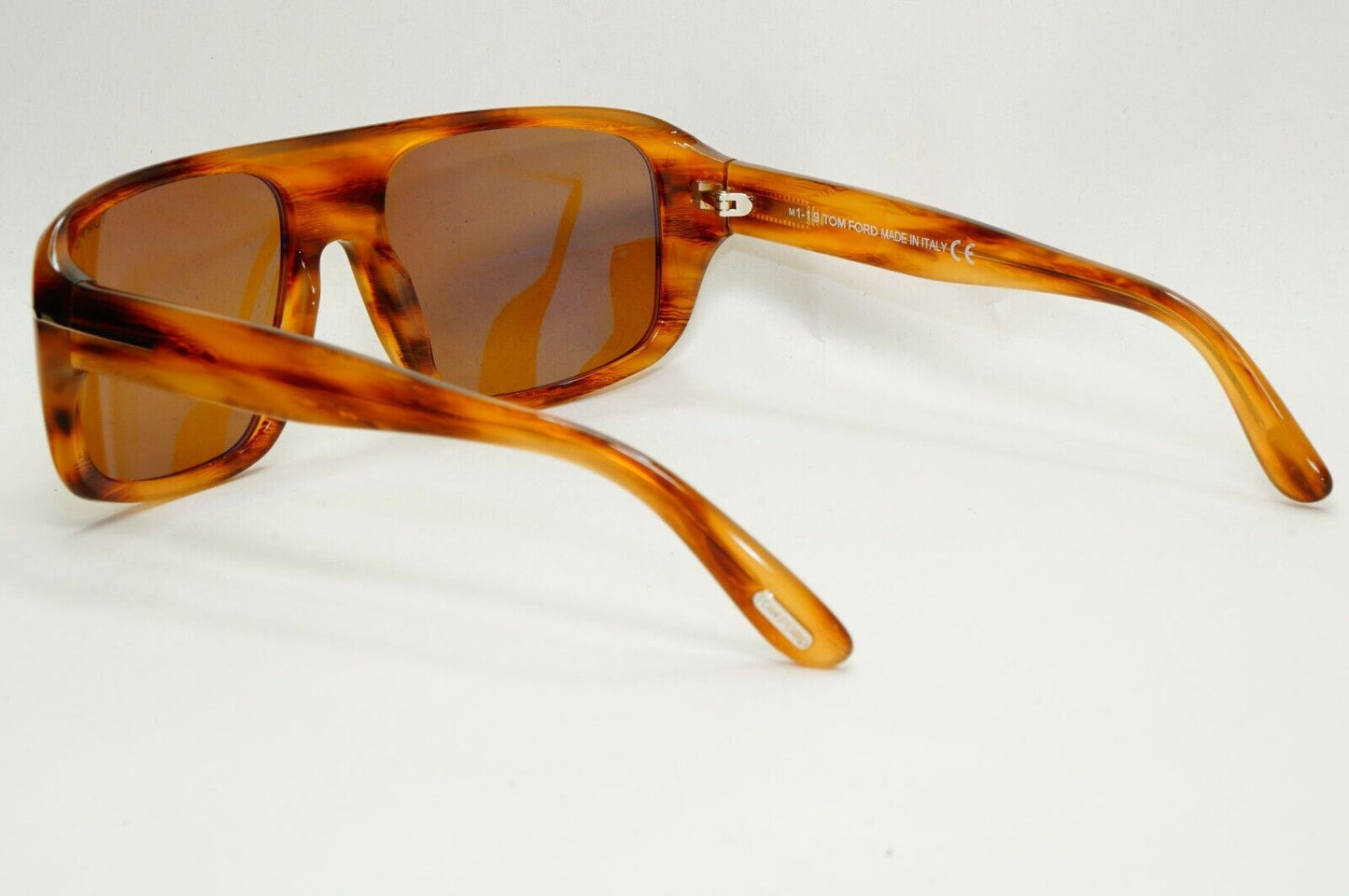 Tom Ford Sunglasses Duke Brown Tortoise Sqaure Navigator FT0754 TF 754 56E 59mm
