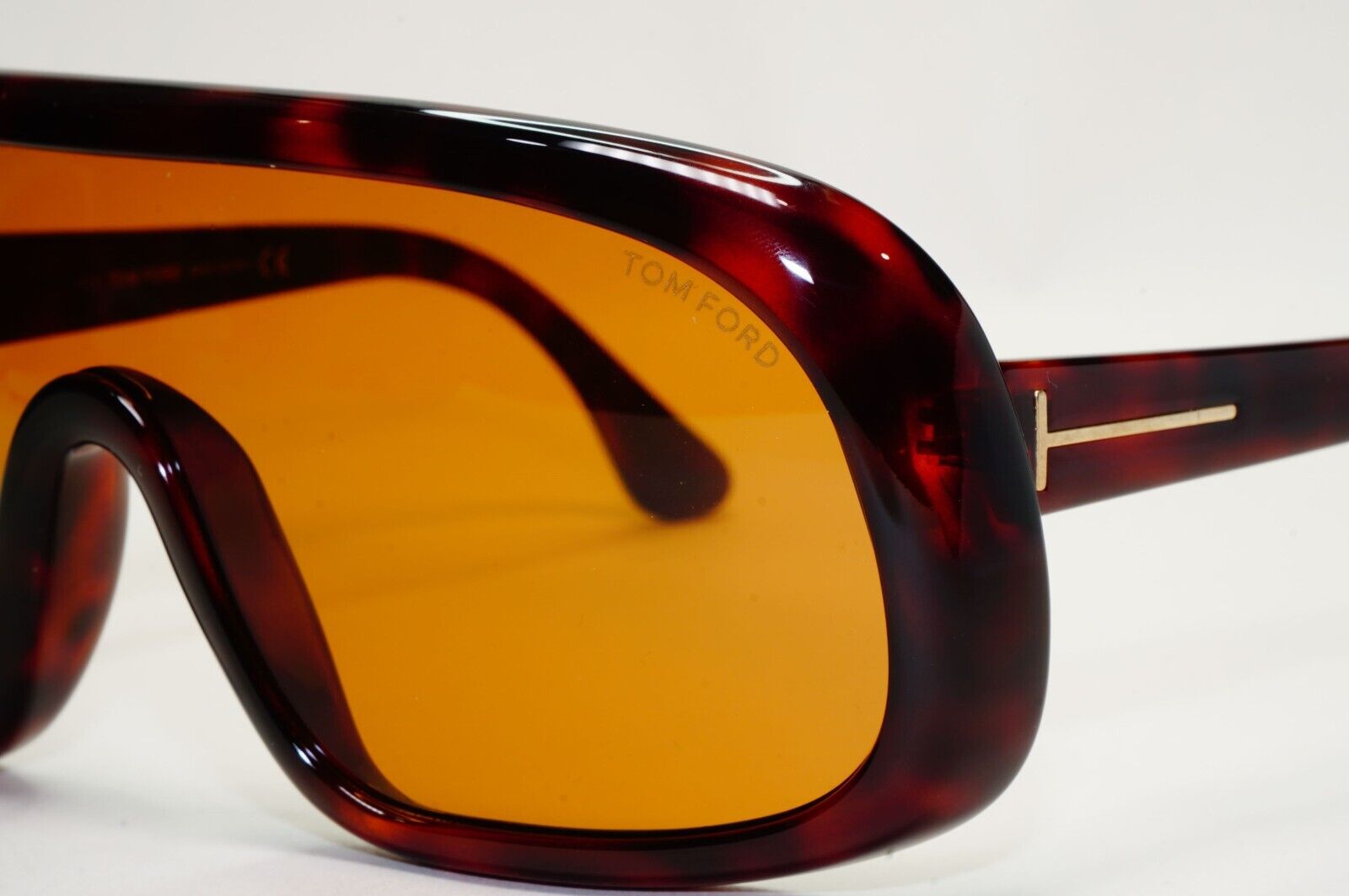 Tom Ford Sunglasses Sven Shield Tortoiseshell Brown Large FT0471 TF 471 56E