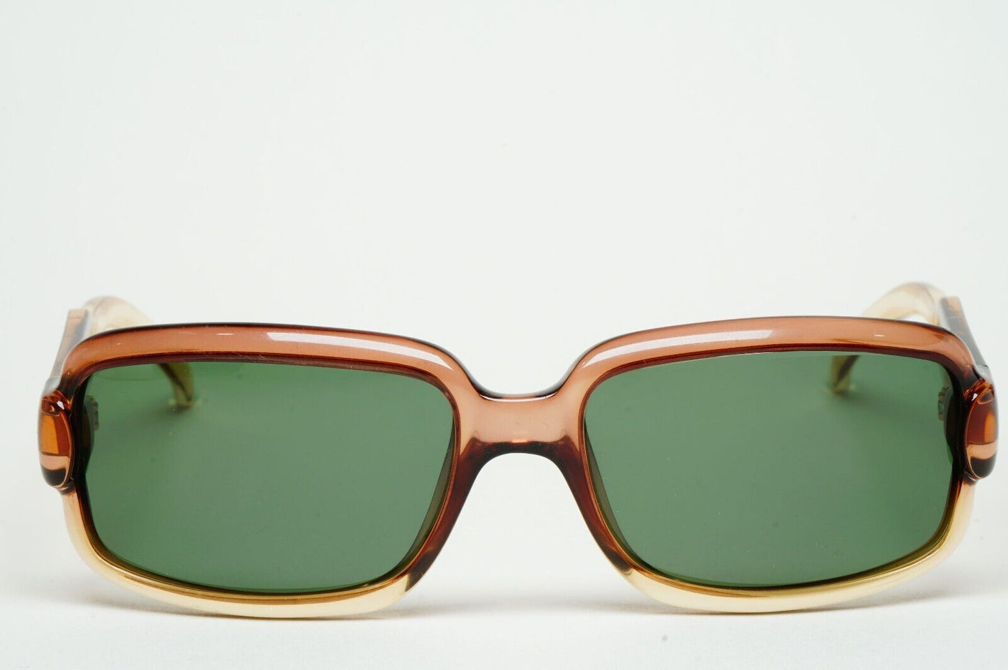 Gucci Sunglasses 1998 Vintage Brown Honey Transparent Green GG 2475/S T2V 110225
