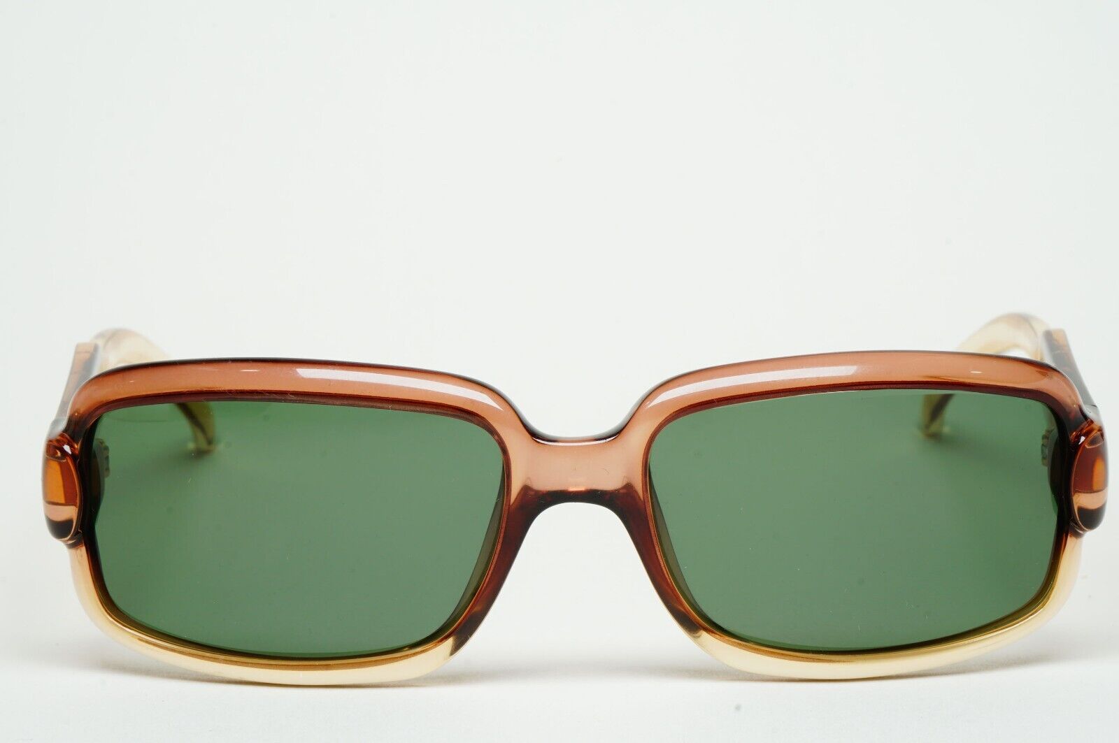 Gucci Sunglasses 1998 Vintage Brown Honey Transparent Green GG 2475/S T2V 110225