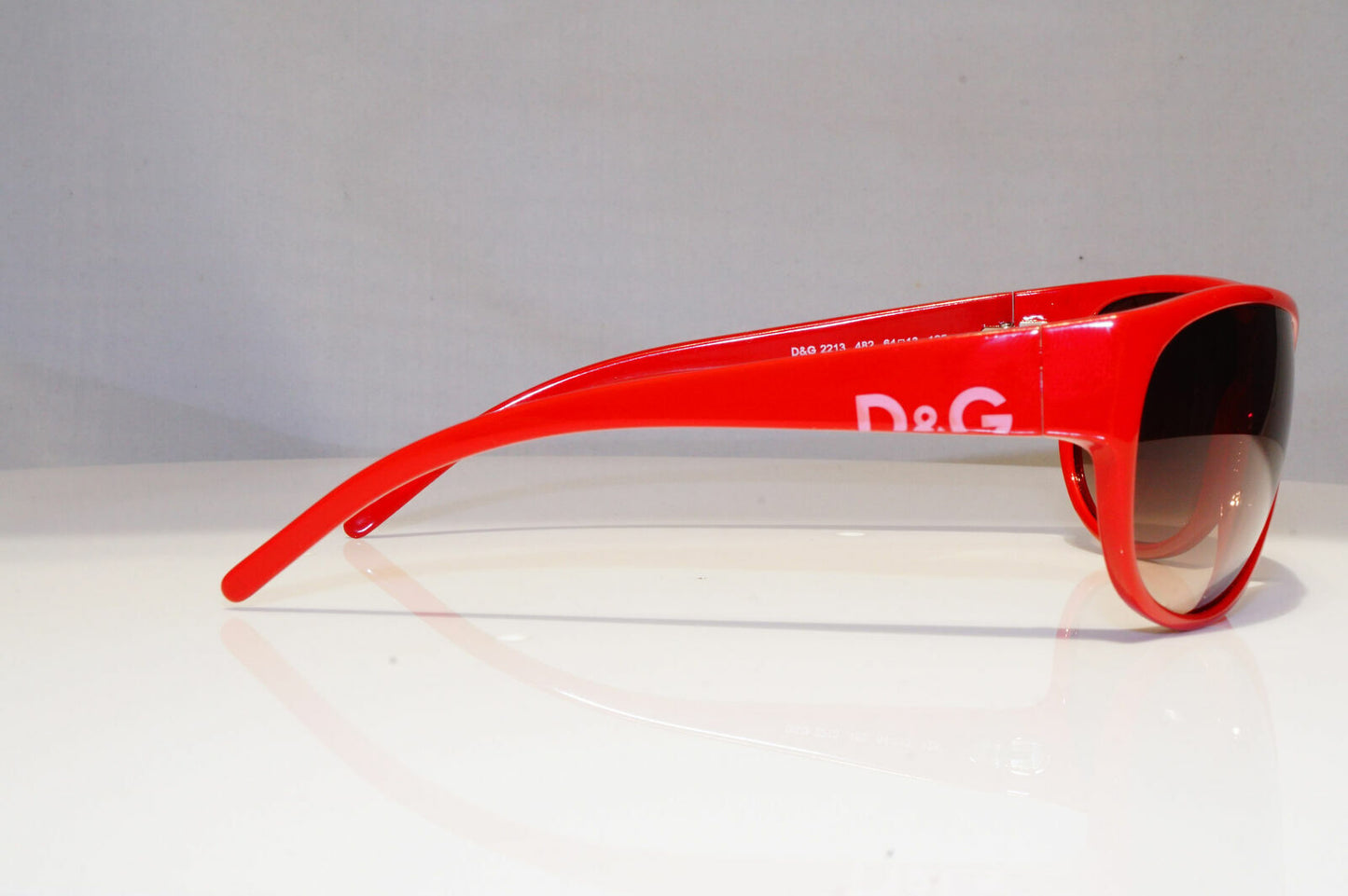 Dolce & Gabbana Vintage Sunglasses Mens Womens Red Square D&G 2213 482 290122