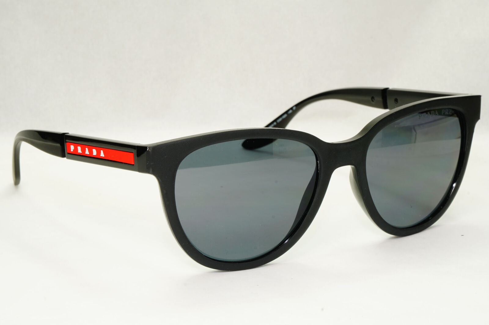 Prada Sunglasses Polarized Black Sunglasses Square PS05XS SPS 05X DG0-02G 54mm