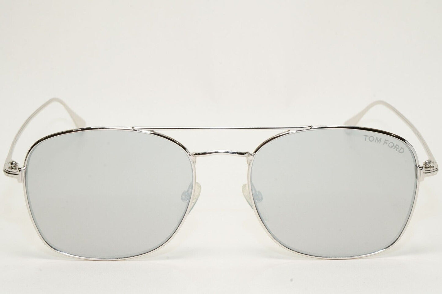 Tom Ford Sunglasses Luca-02 Silver Mirror Rhodium Metal FT0650 TF 650 18C 55mm
