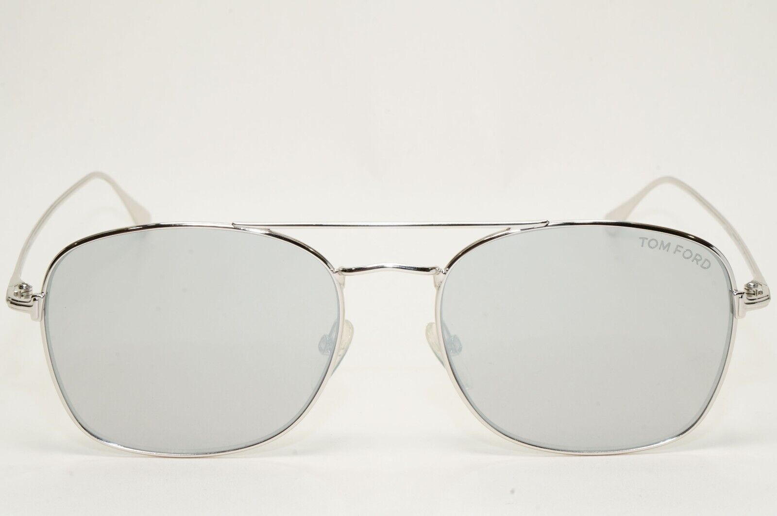 Tom Ford Sunglasses Luca-02 Silver Mirror Rhodium Metal FT0650 TF 650 18C 55mm
