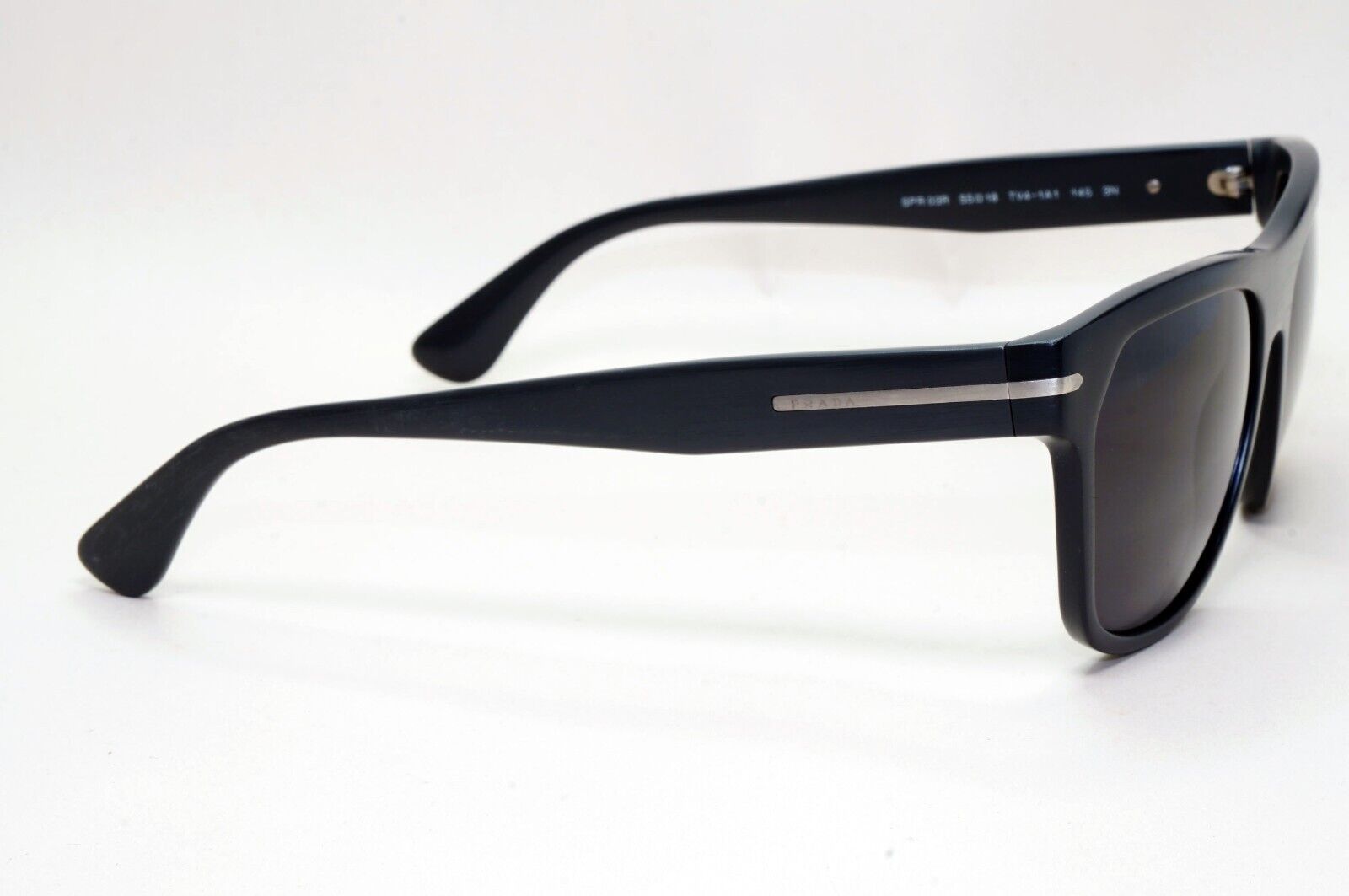 Prada Sunglasses 2013 Brushed Grey Dark Black PR03RS SPR 03R TV4-1A1 55mm 021124