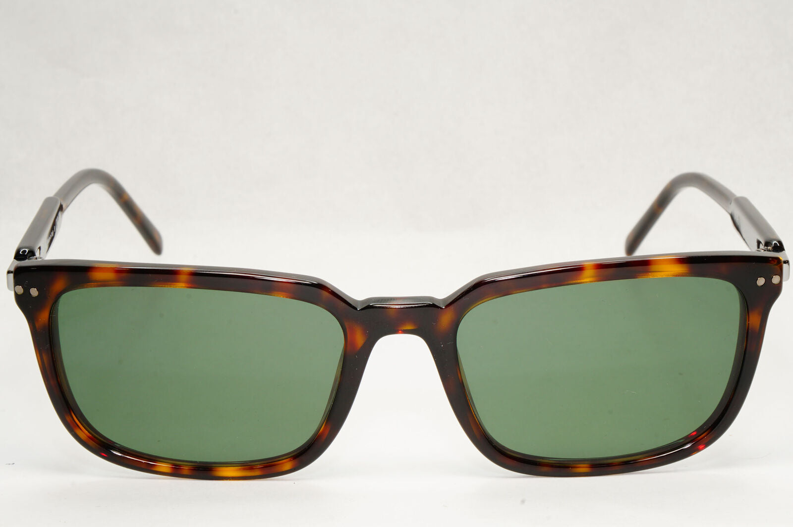 Prada Sunglasses Brown Green Square Tortoiseshell VPR 13Y PR13YV 2AU-1O1 55mm