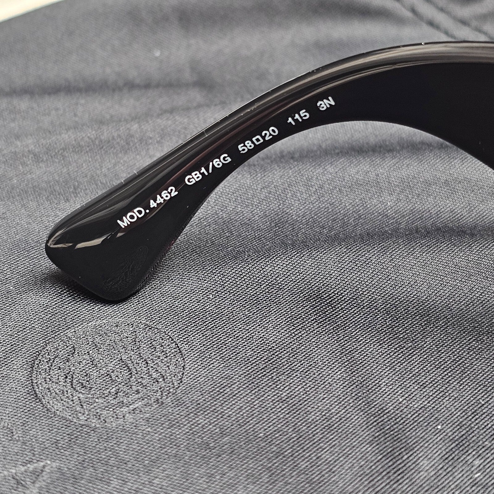 Versace Sunglasses Black Silver Gold Medusa Large Oversized MOD VE 4462 GB1/6G
