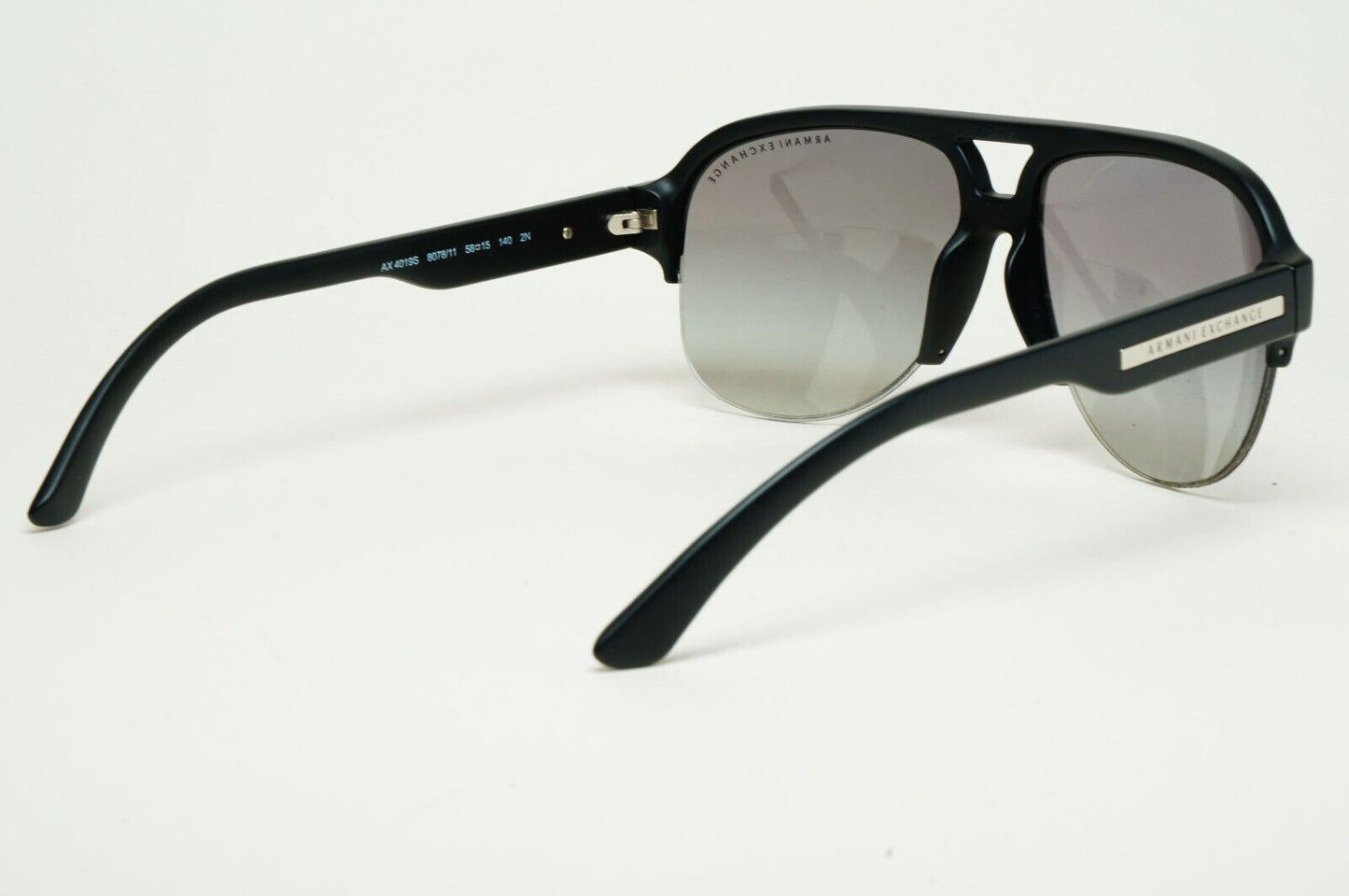 Armani Exchange Sunglasses 2015 Black Grey Pilot AX 4019 8078/11 221124