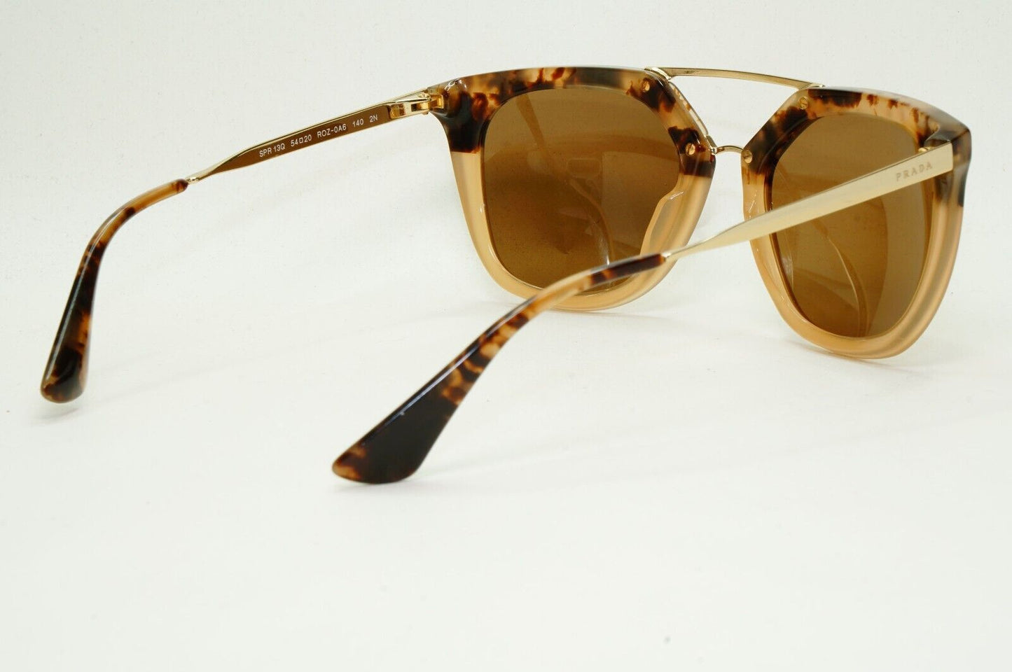 Prada Sunglasses 2013 Vintage Cinema Gold Brown PR13QS SPR 13Q ROZ-0A6 281024
