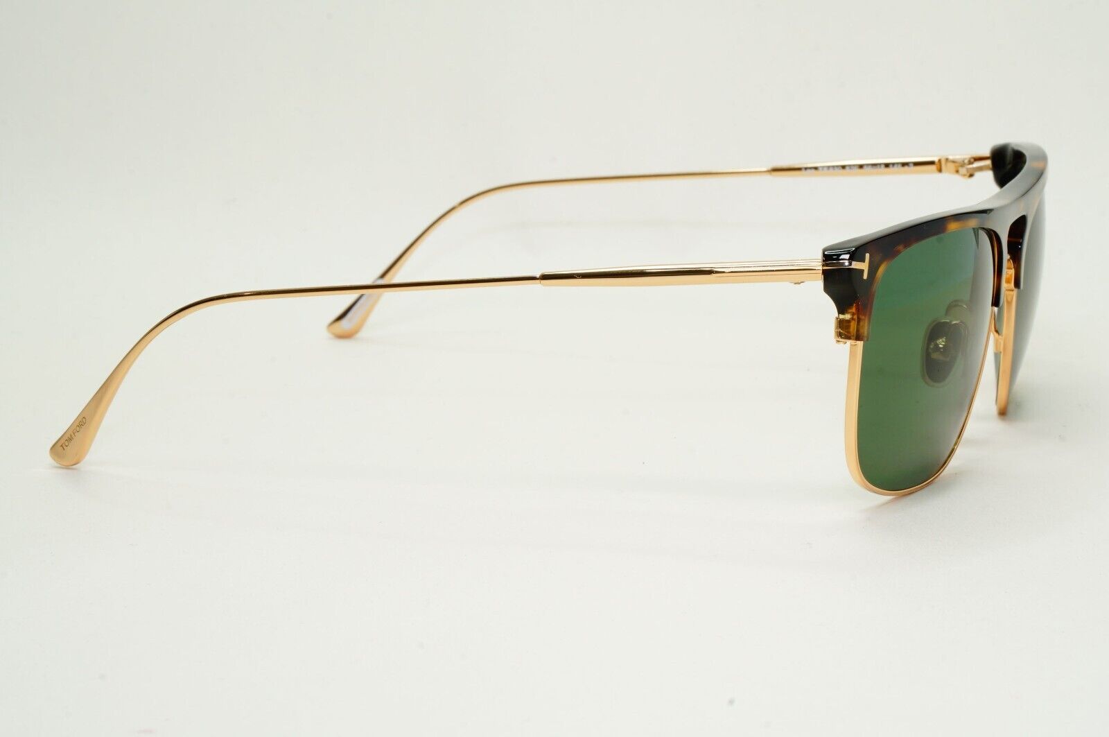 Tom Ford Sunglasses Brown Tortoise Gold Green Square FT0830 TF830 Lee 52E 210924