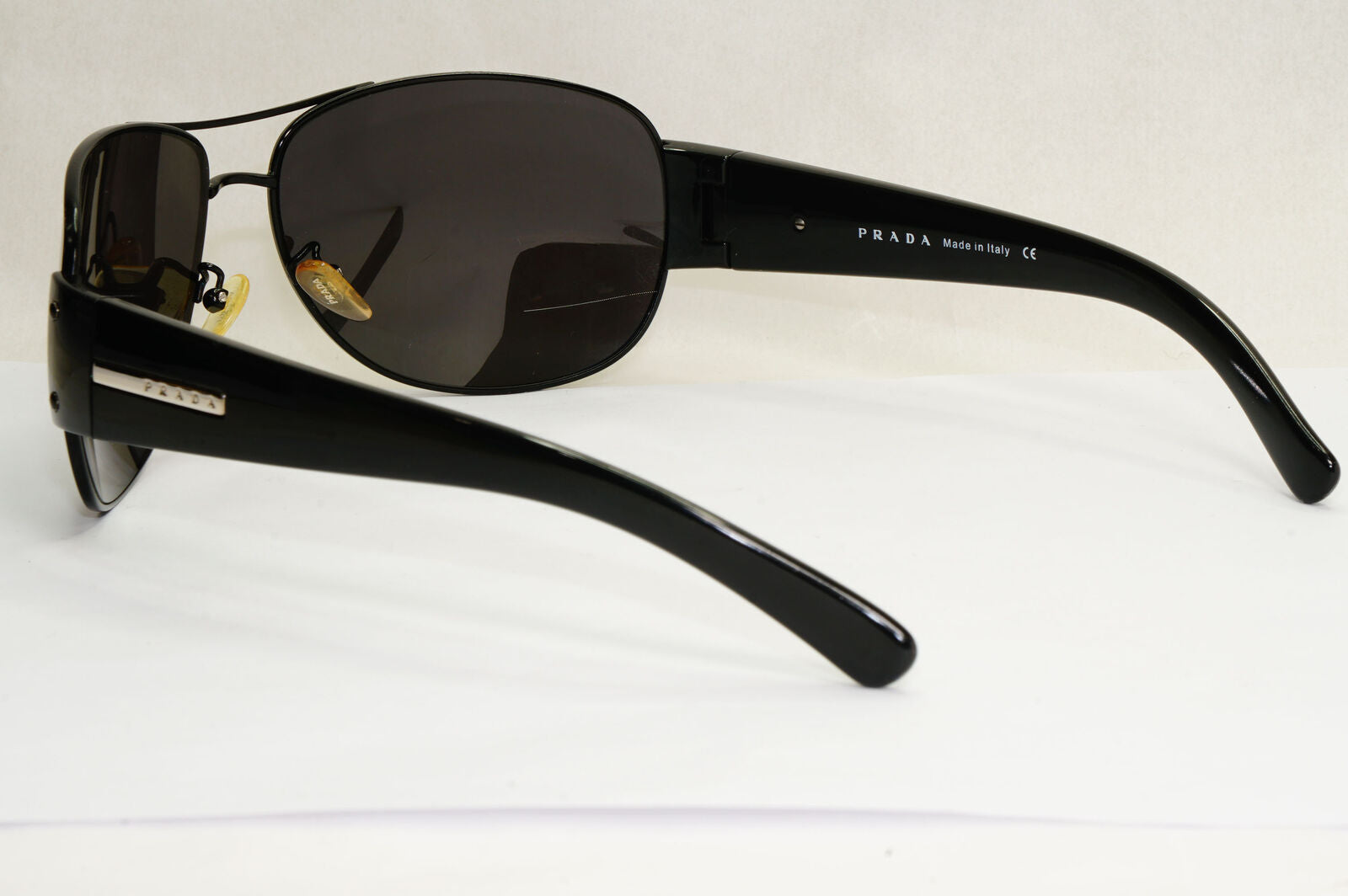 Prada Sunglasses 2006 Vintage Black Pilot Large PR52GS SPR 52G 1BO-1A1 190224