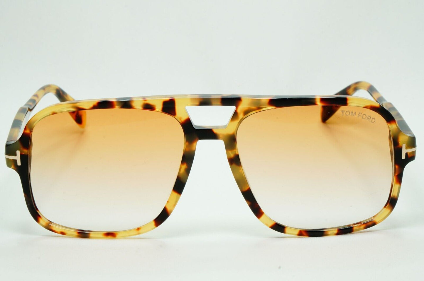 Tom Ford Sunglasses Falconer-02 Brown Havana Gradient Square FT0884 TF 884 56F