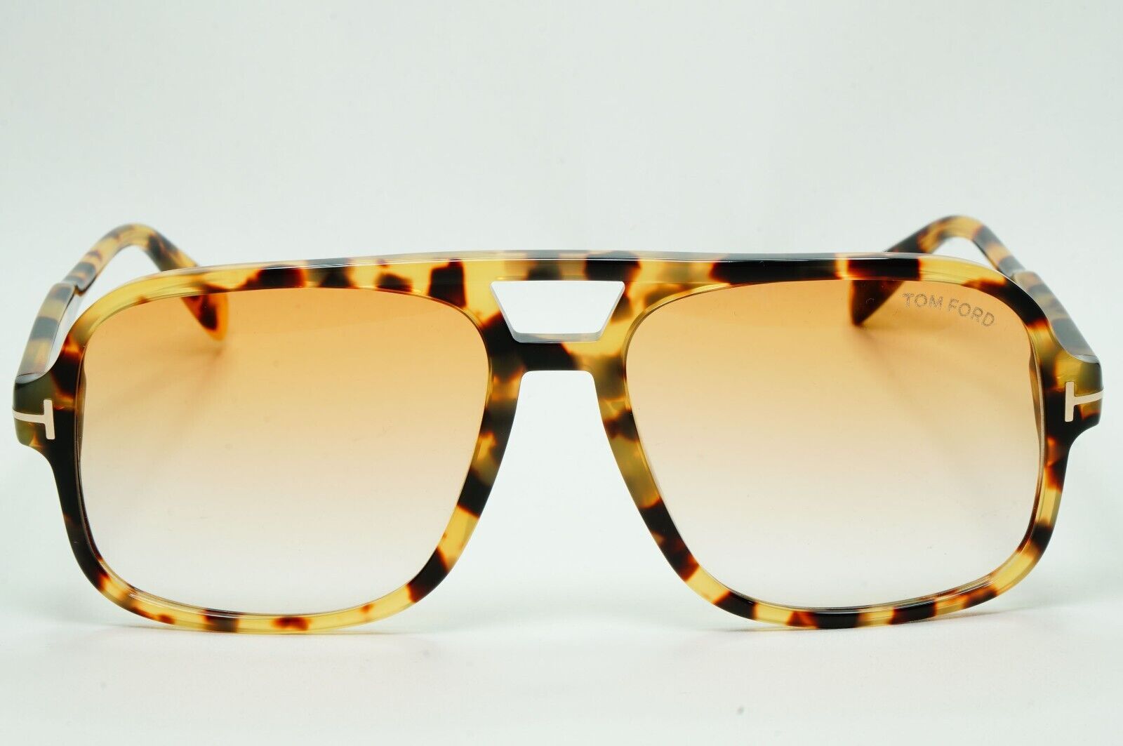 Tom Ford Sunglasses Falconer-02 Brown Havana Gradient Square FT0884 TF 884 56F
