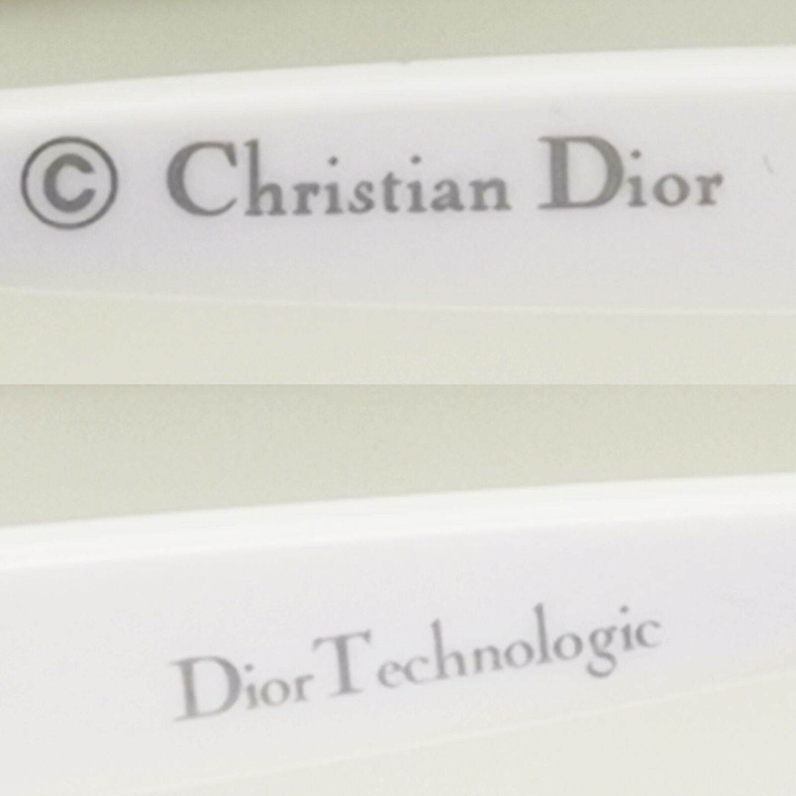 Authentic Dior Womens Sunglasses Flat Green Blue White Mirror Technologic TVCAF