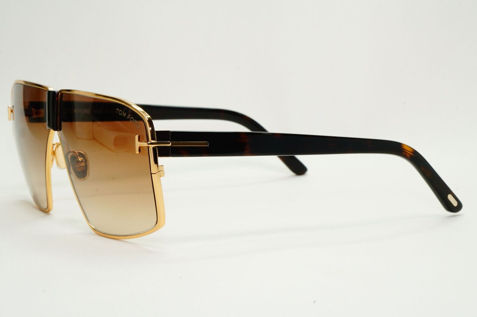 Tom Ford Sunglasses Reno Brown Gold Tortoise Square FT0911 TF 911 30F 66mm