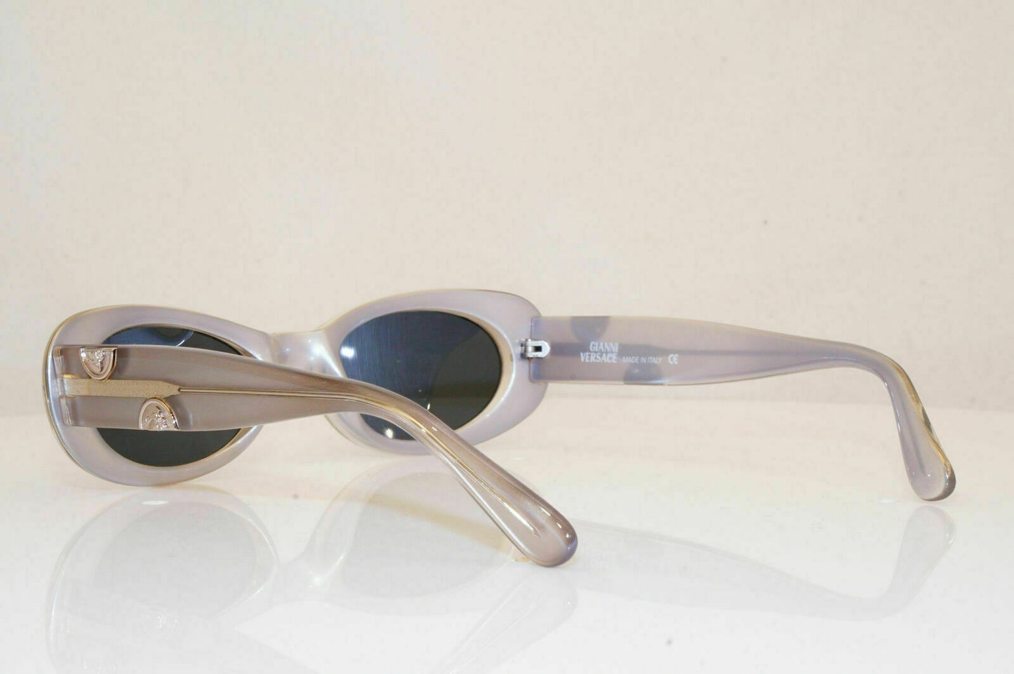 Authentic Gianni Versace 1996 Vintage Sunglasses Grey Medusa MOD 248 COL 326