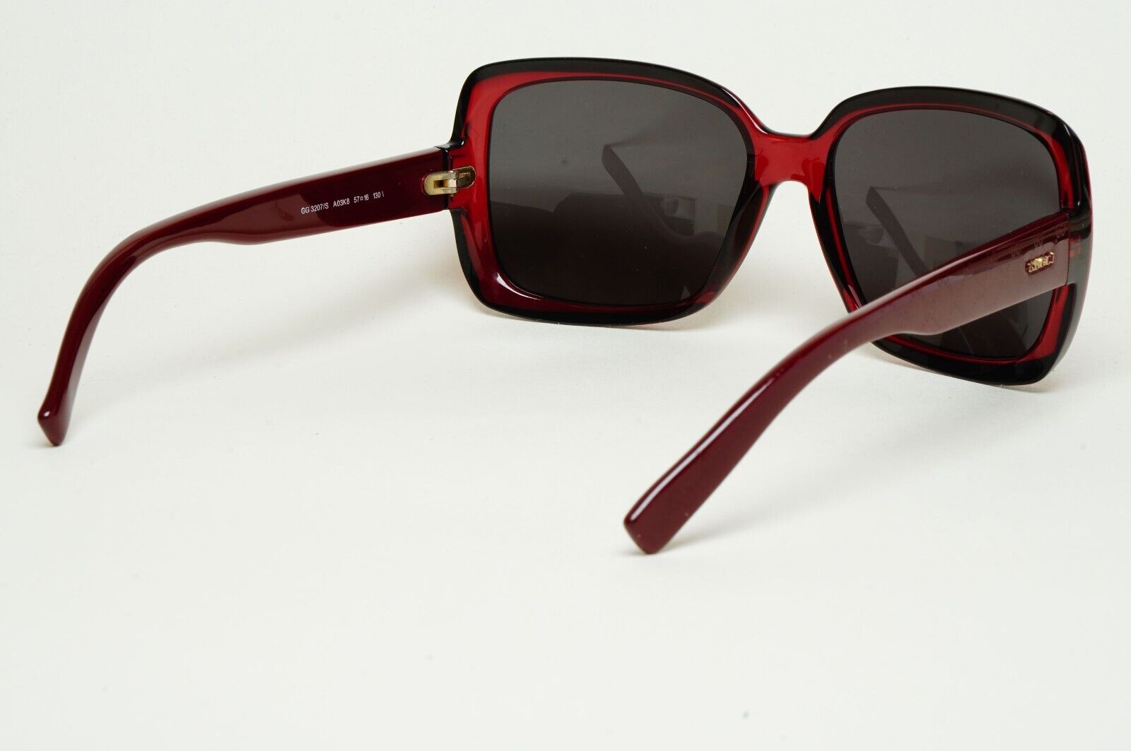 Gucci Sunglasses 2011 Vintage Monogram Dark Red Bordo GG 3207/S A03K8 120125