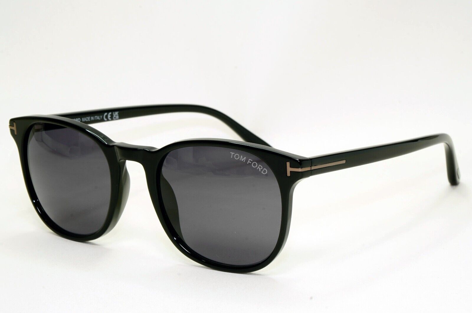 Tom Ford Sunglasses Ansel Black Glossy Square FT 0858-N TF 858-N 01A 51mm