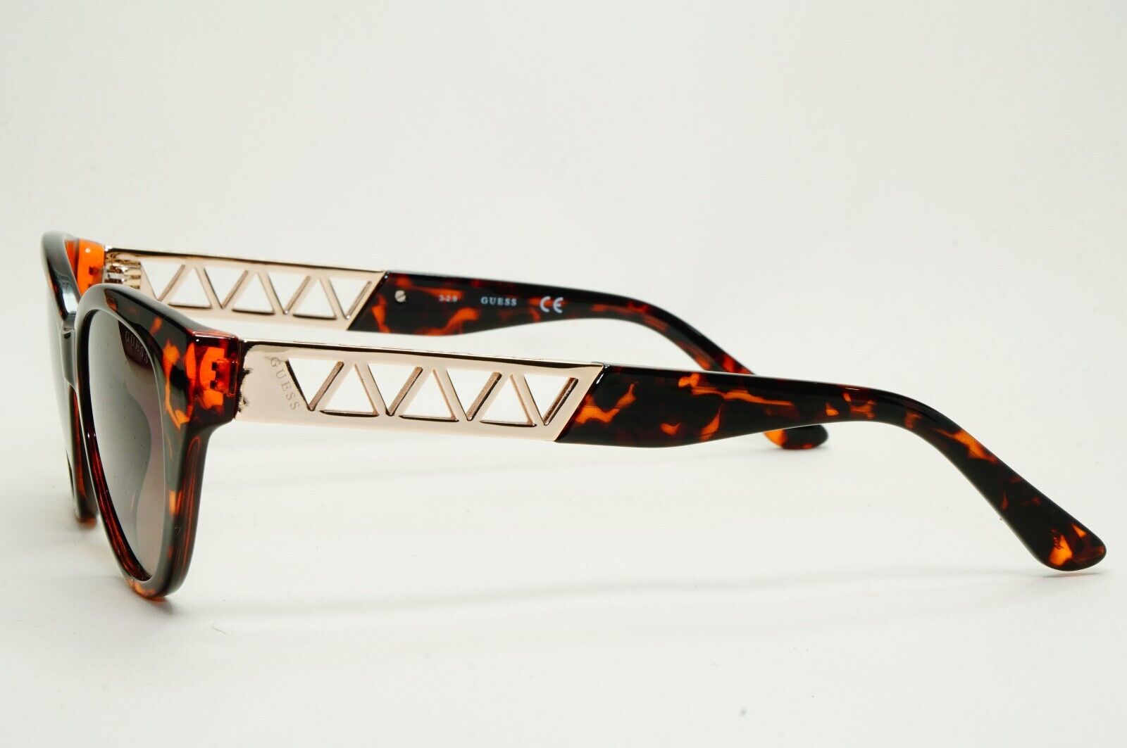 Guess Sunglasses Brown Gradient Tortoise Gold GU 7690 52F 301024