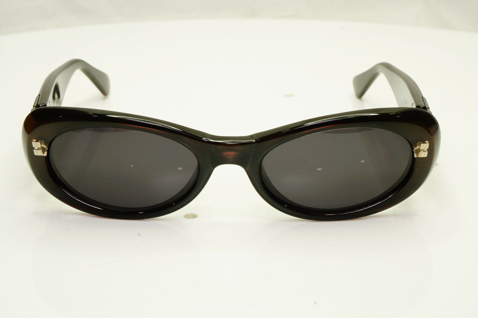 Gianni Versace 1996 Womens Vintage Medusa Sunglasses Brown MOD 248/M COL 348