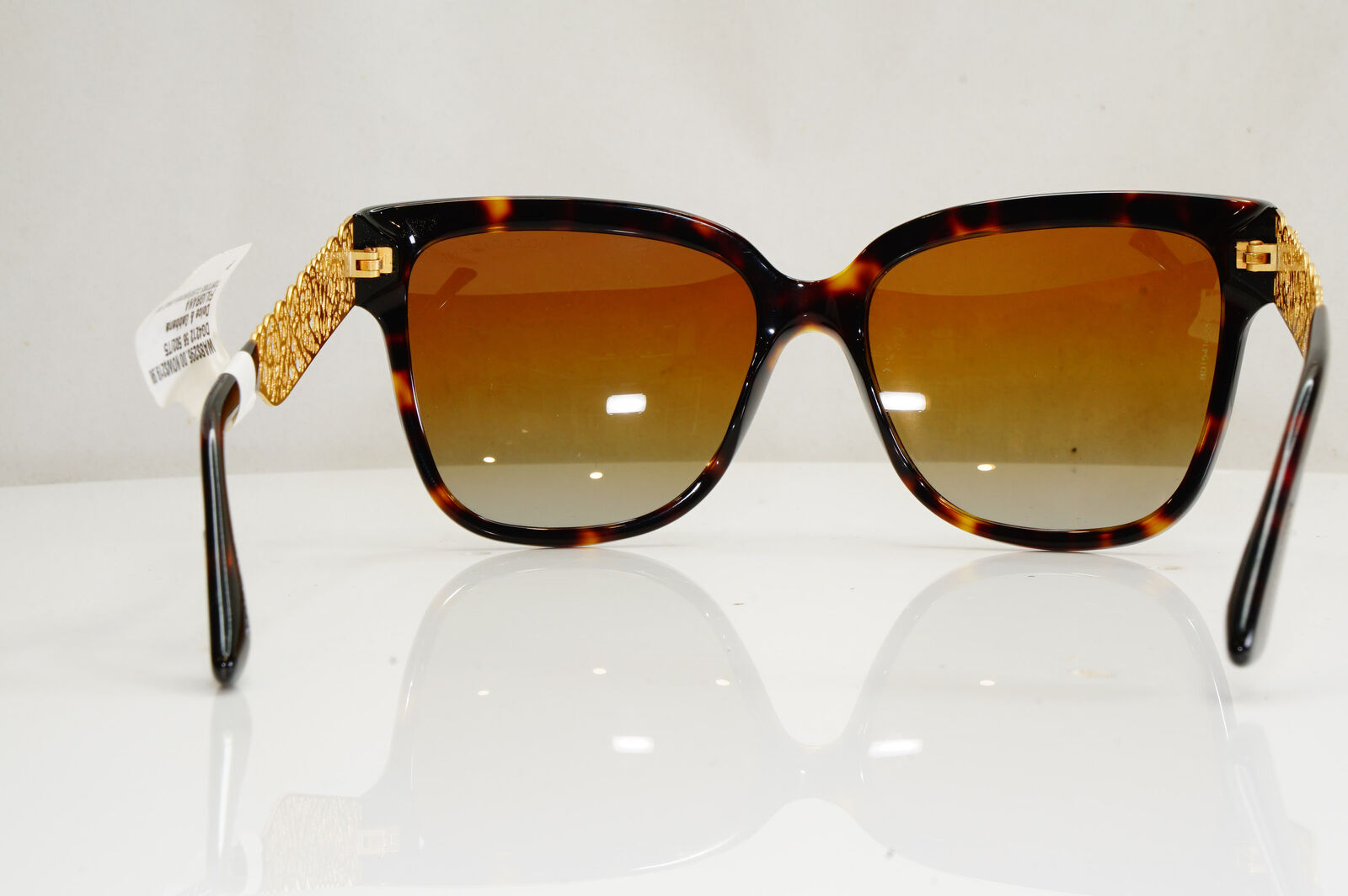 Authentic DOLCE & GABBANA Polarized Sunglasses FLOWERS DG 4212 502/T5 28187