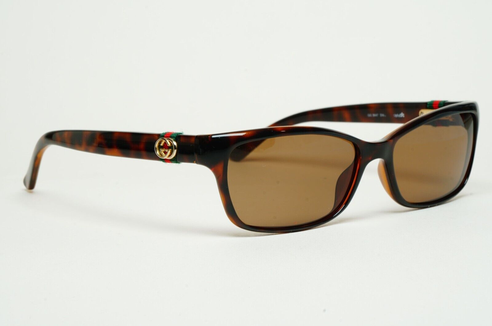 Gucci Sunglasses 2012 Vintage Ribbon Brown Tortoise Small GG 3647 DWJ 310125