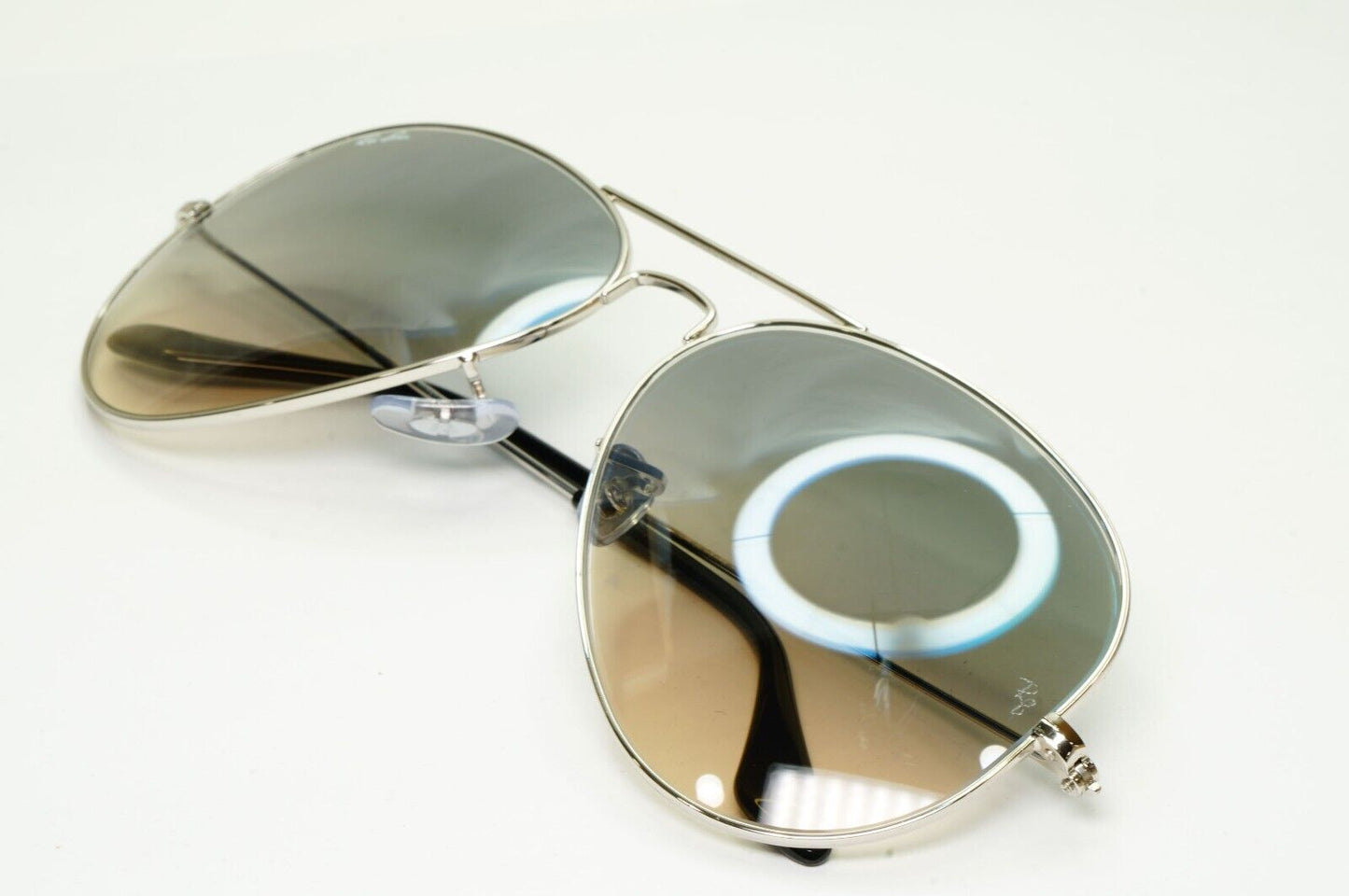 Ray-Ban Sunglasses Aviator Silver Grey Gradient Large Metal RB 3025 003/32 62mm