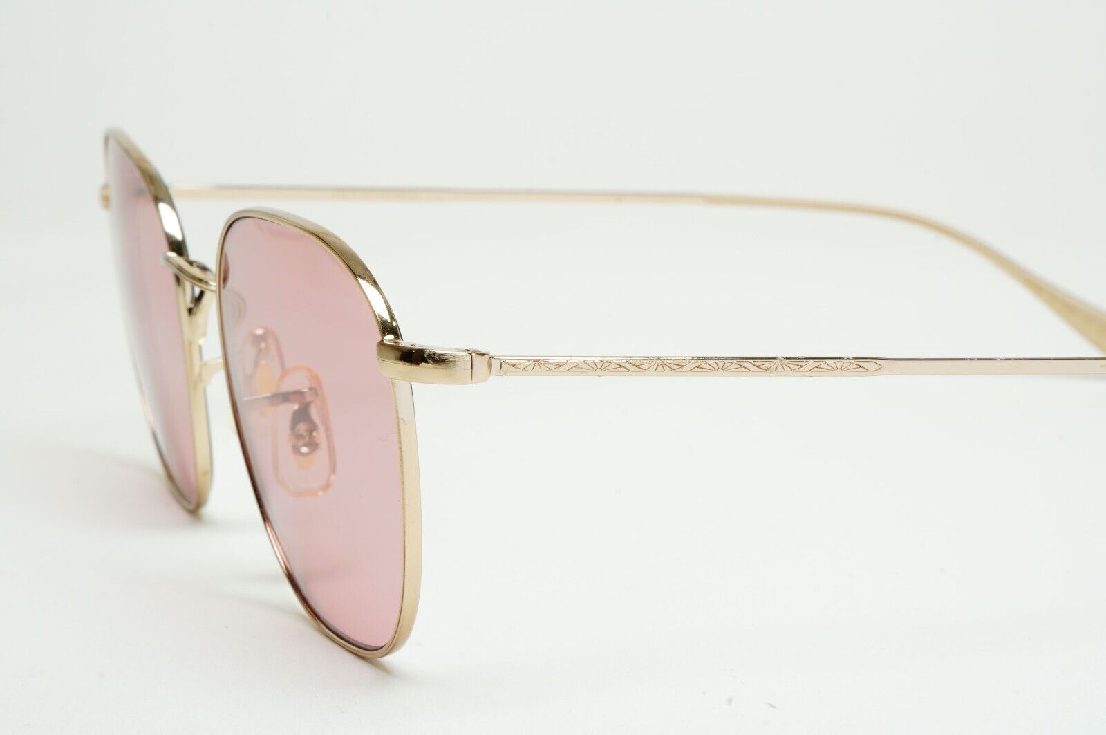 Oliver Peoples Sunglasses Clyne Gold Pink Wash Metal OV 1305 5320 49mm