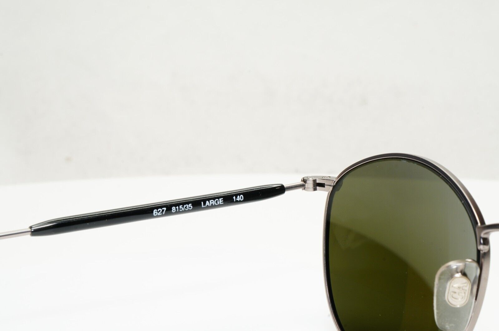 Giorgio Armani 1997 Vintage Sunglasses Blue Mirror Glass Silver 627 815/35 51mm