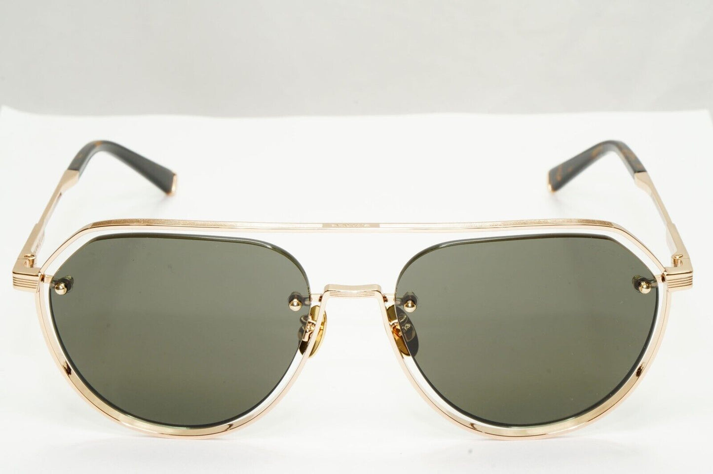 Police Lewis Hamilton F1 Sunglasses Gold Grey Metal Pilot SPL E17 COL 0300
