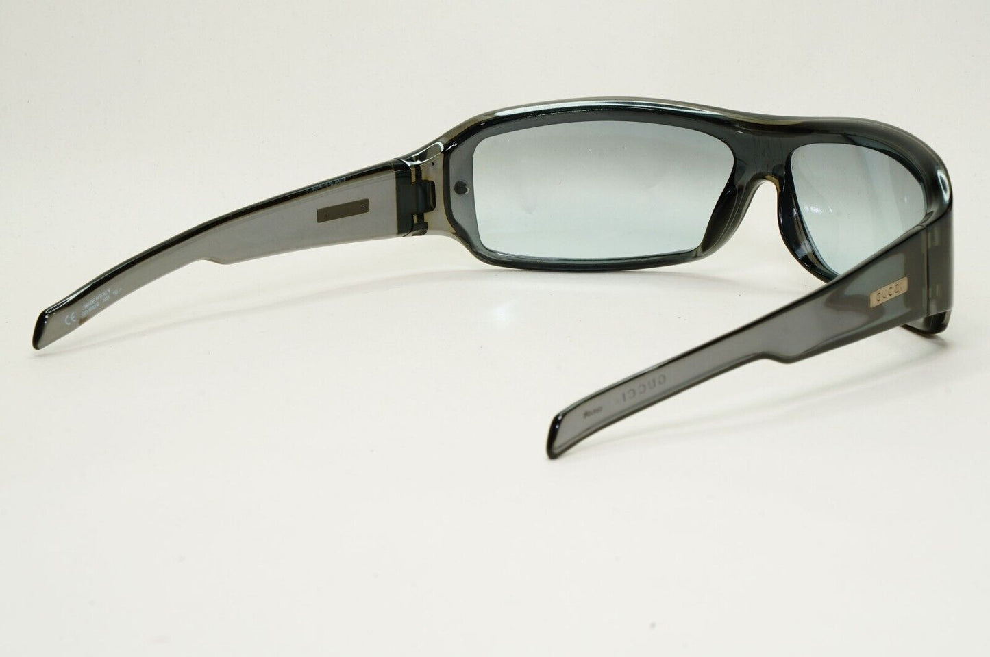 Gucci Sunglasses 1997 Vintage Grey Transparent Shield Visor GG 1462/S N03 091124