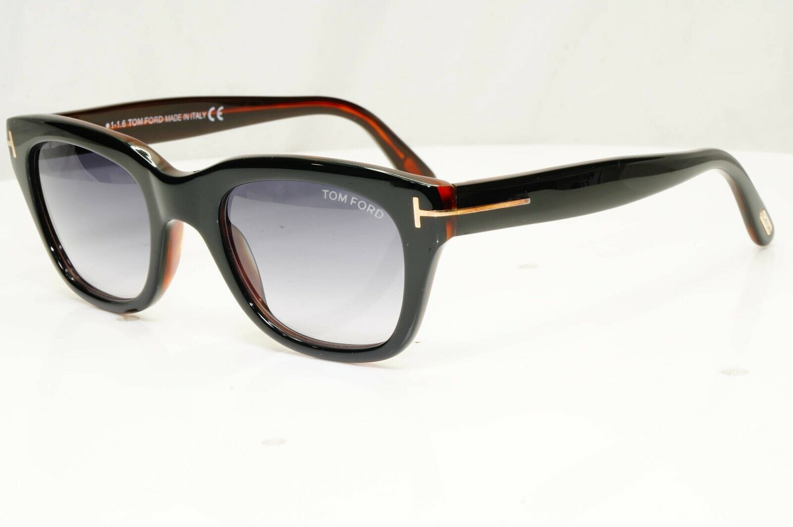 Authentic TOM FORD Sunglasses Black Spectre Snowdon TF 237 05B 50mm James Bond