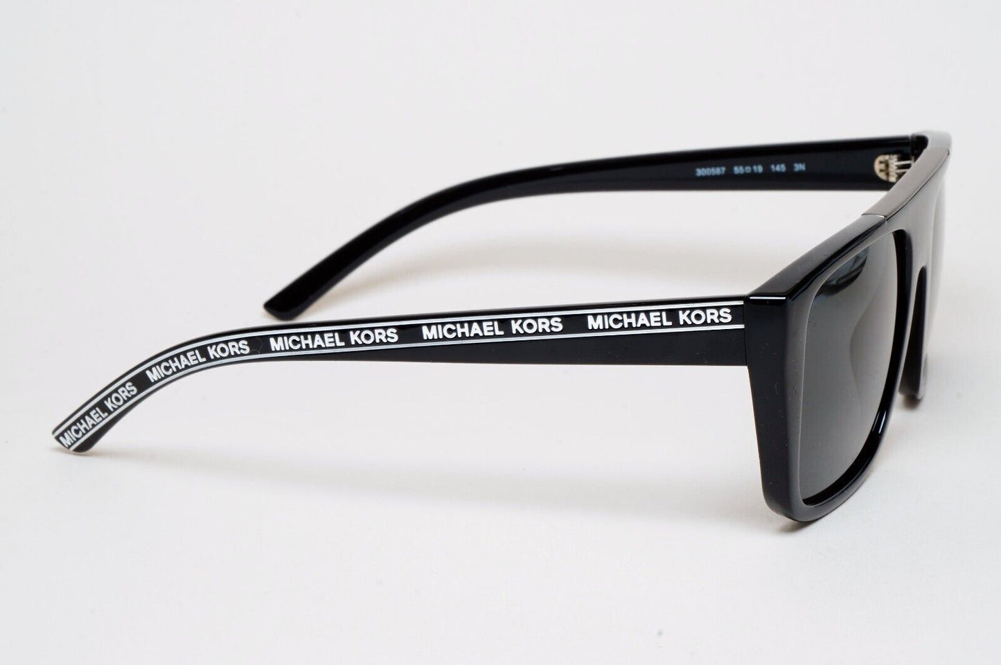 Michael Kors Sunglasses Black Suqare Monogram MK 2159 Byron 3005/87 55mm