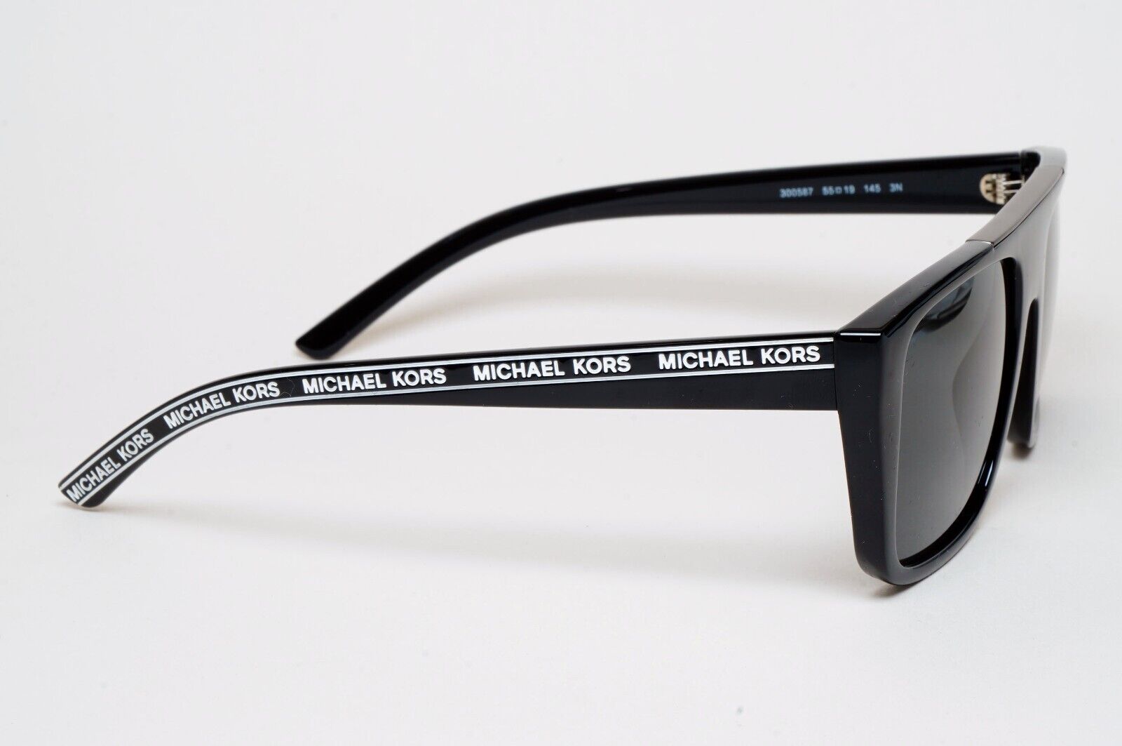 Michael Kors Sunglasses Black Suqare Monogram MK 2159 Byron 3005/87 55mm