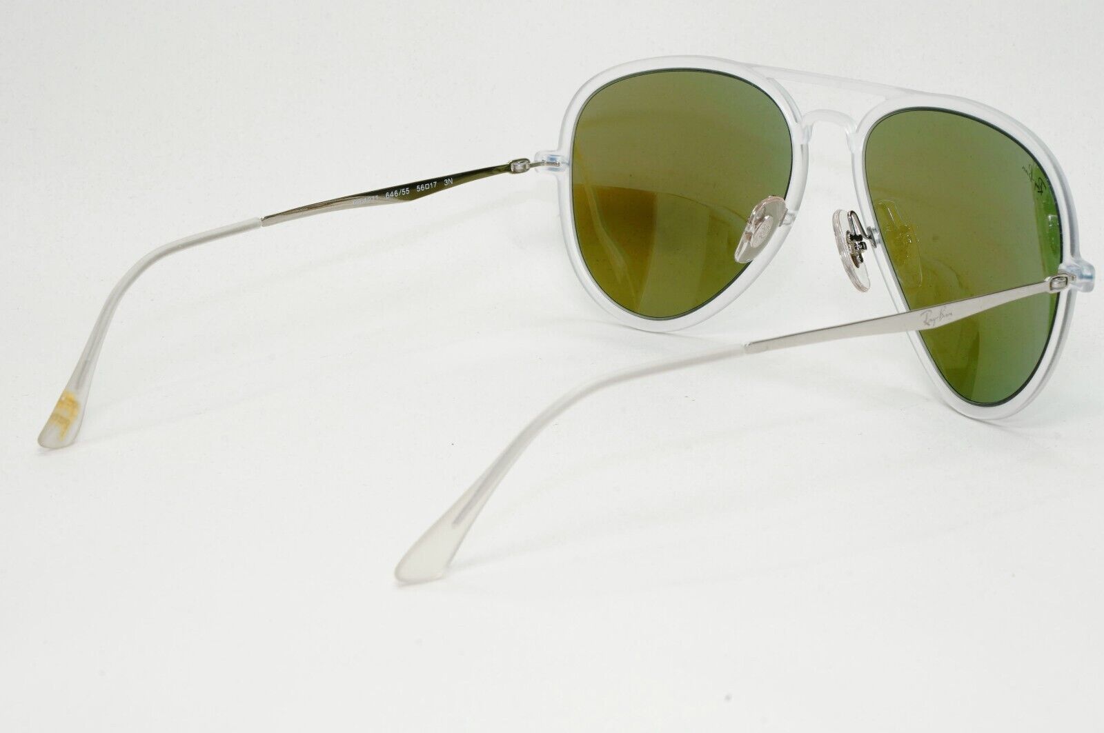 Ray-Ban Sunglasses 2015 Rare Aviator LightRay 2.0 Blue Mirror RB 4211 646/55