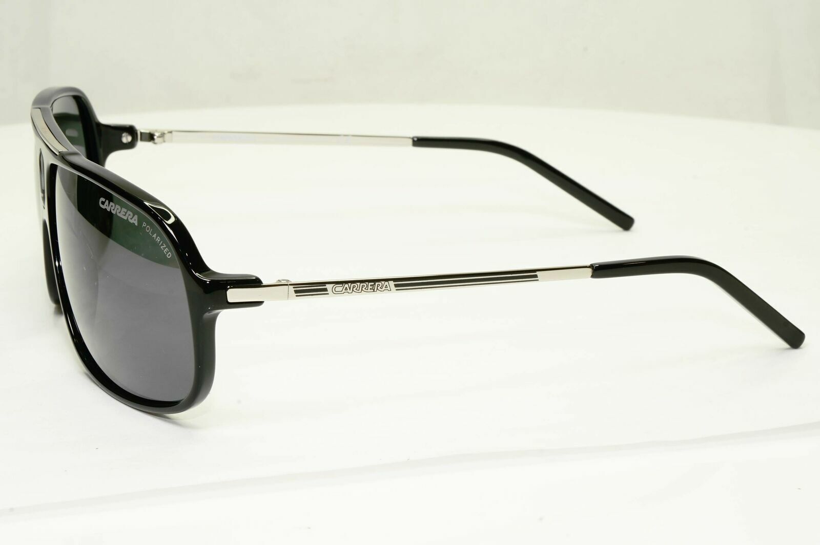 Carrera Polarized Sunglasses Black Smoke Pilot Mens Designer COOL CSARA Sport
